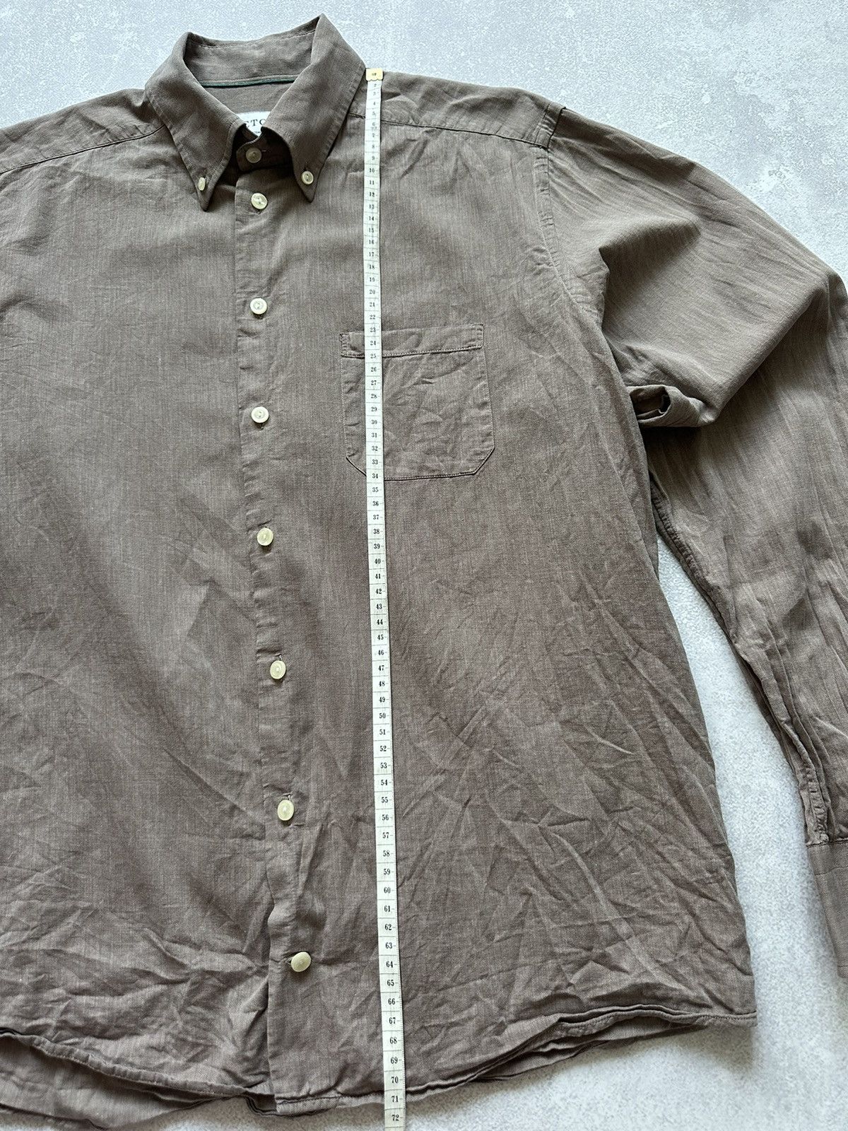 Eton shirts for men Eton size L beige long sleeve Size US L / EU 52-54 / 3 - 4 Thumbnail