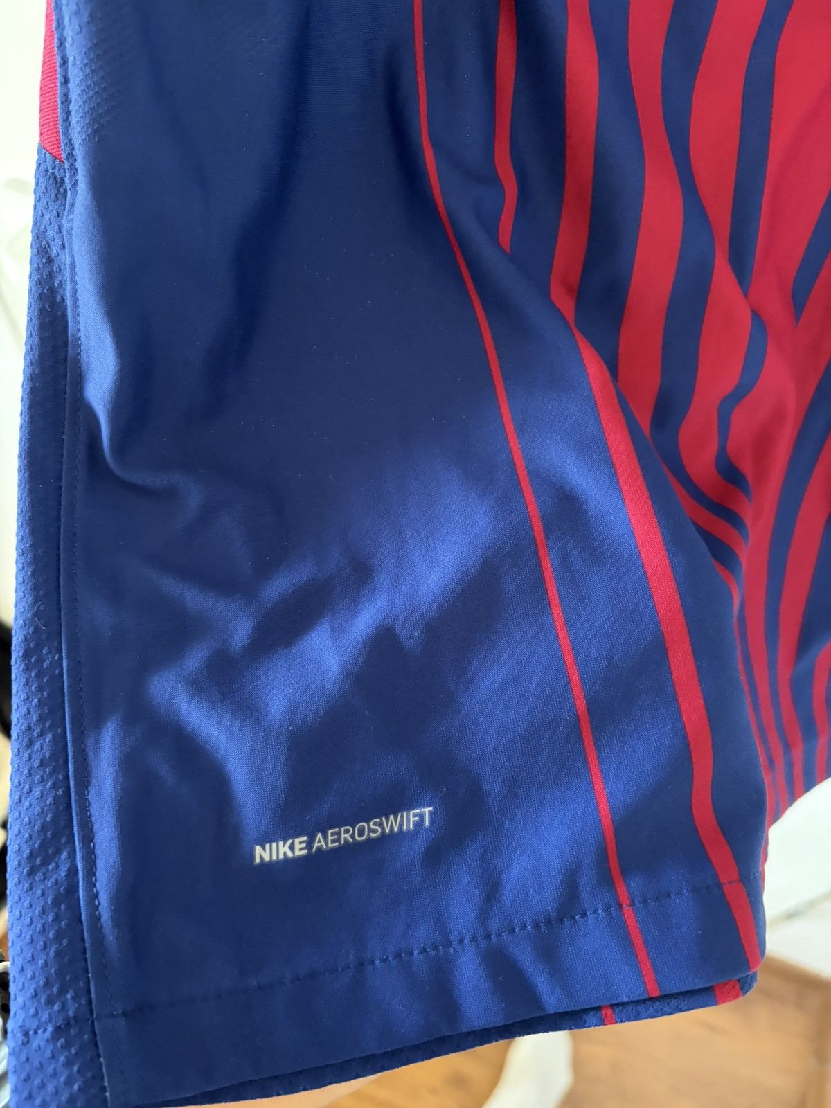 Barcelona nike 2017/2018 domowa Messi meczowa Aeroswift — zdjęcie 9