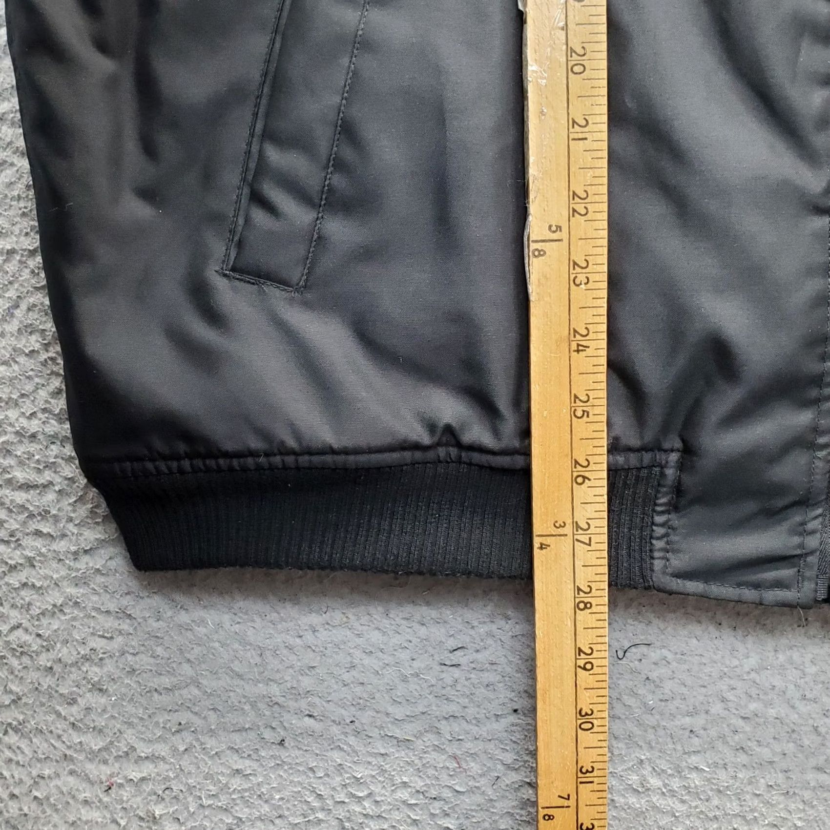 Chaps Chaps Vest Mens XL Black Fleece Lined Sleeveless Stand-Up Collar Pockets Zip Up Jacket/Coat Short Length Size US XL / EU 56 / 4 - 3 Thumbnail