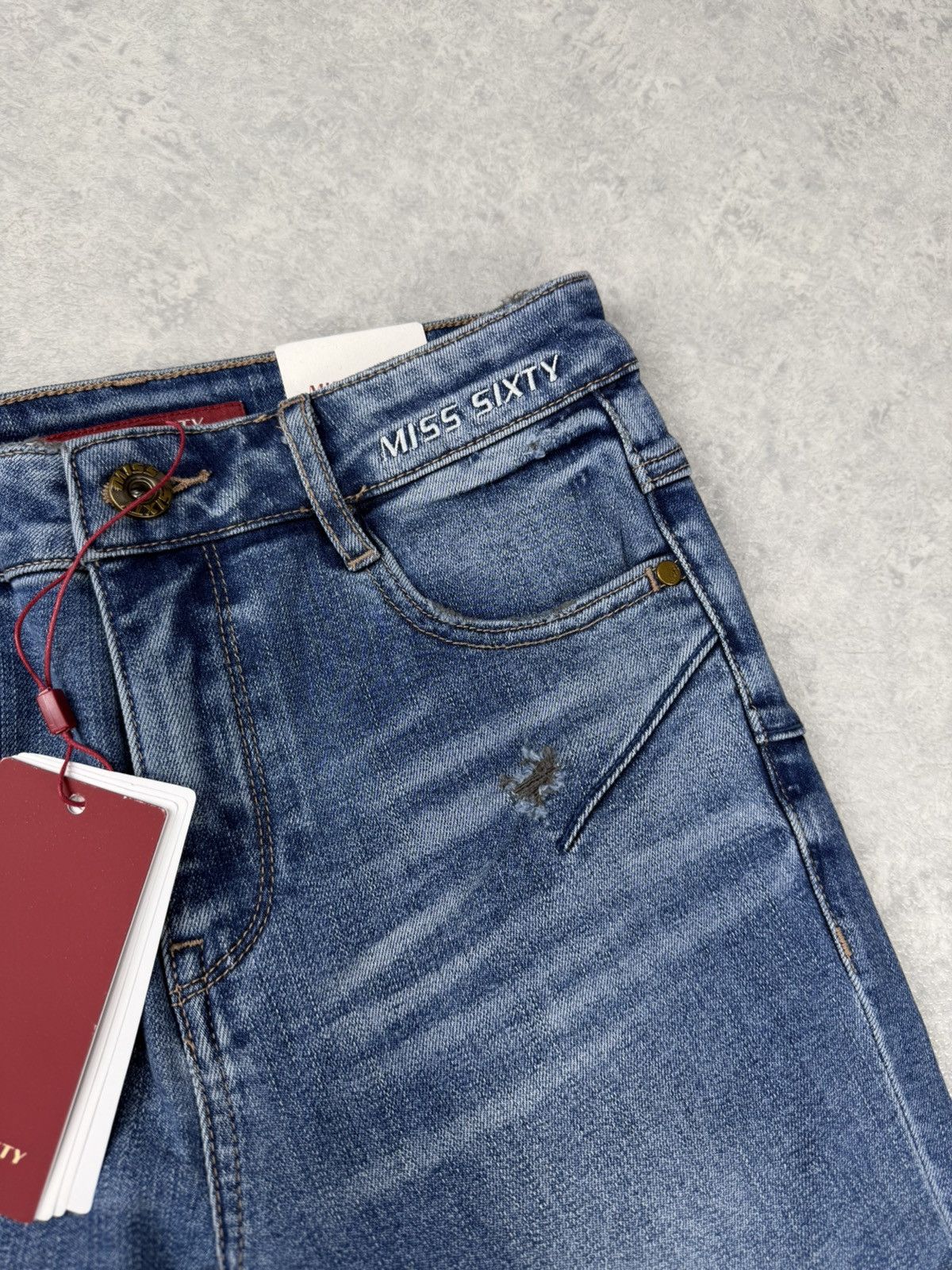 Miss Sixty Miss Sixty Bettie Cropped Denim Jeans Size 25 Size 25" / US 0 / IT 36 - 5 Thumbnail