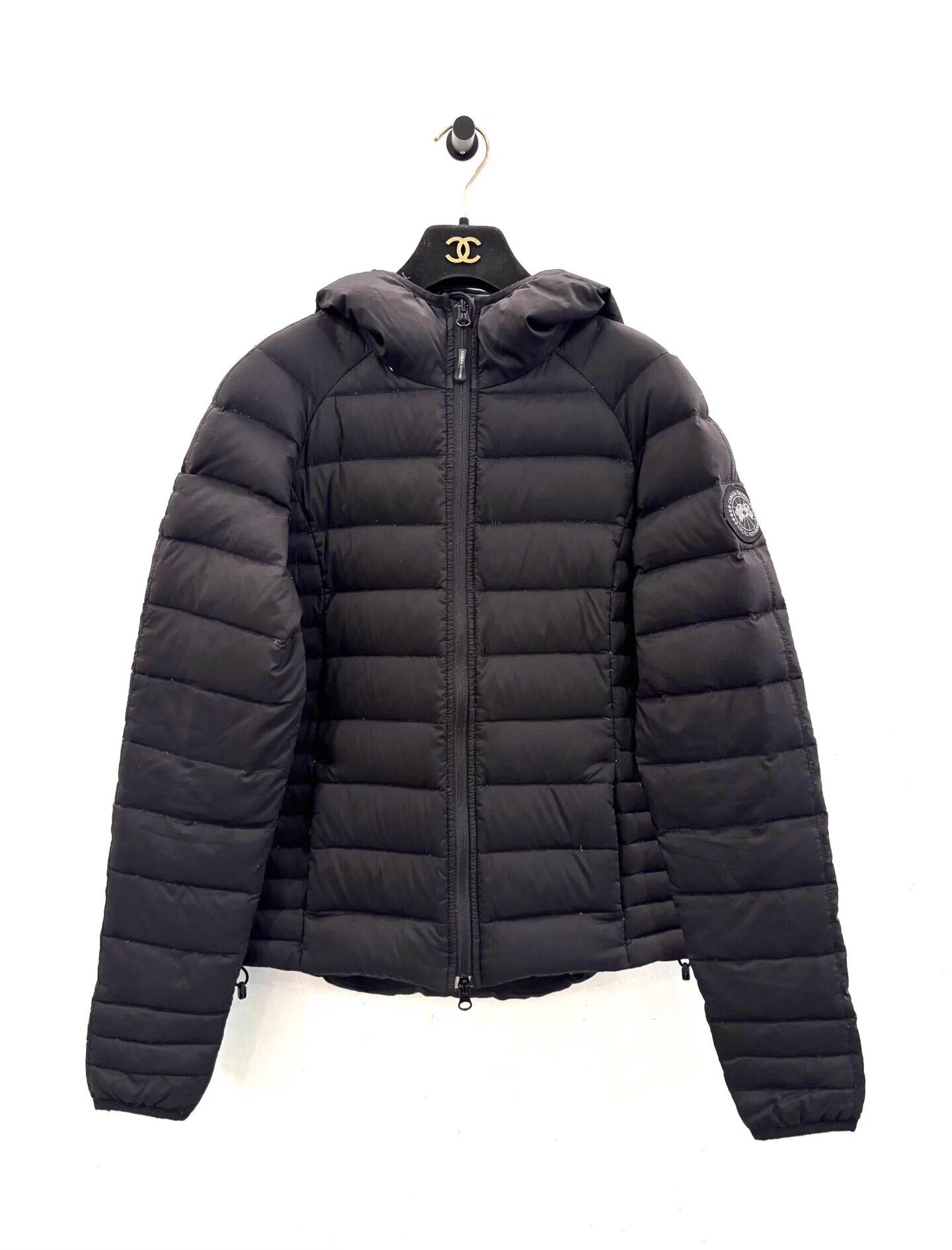 Canada Goose Canada Goose Brookvale women's black logo puffer XS Size XS / US 0-2 / IT 36-38 - 1 Thumbnail