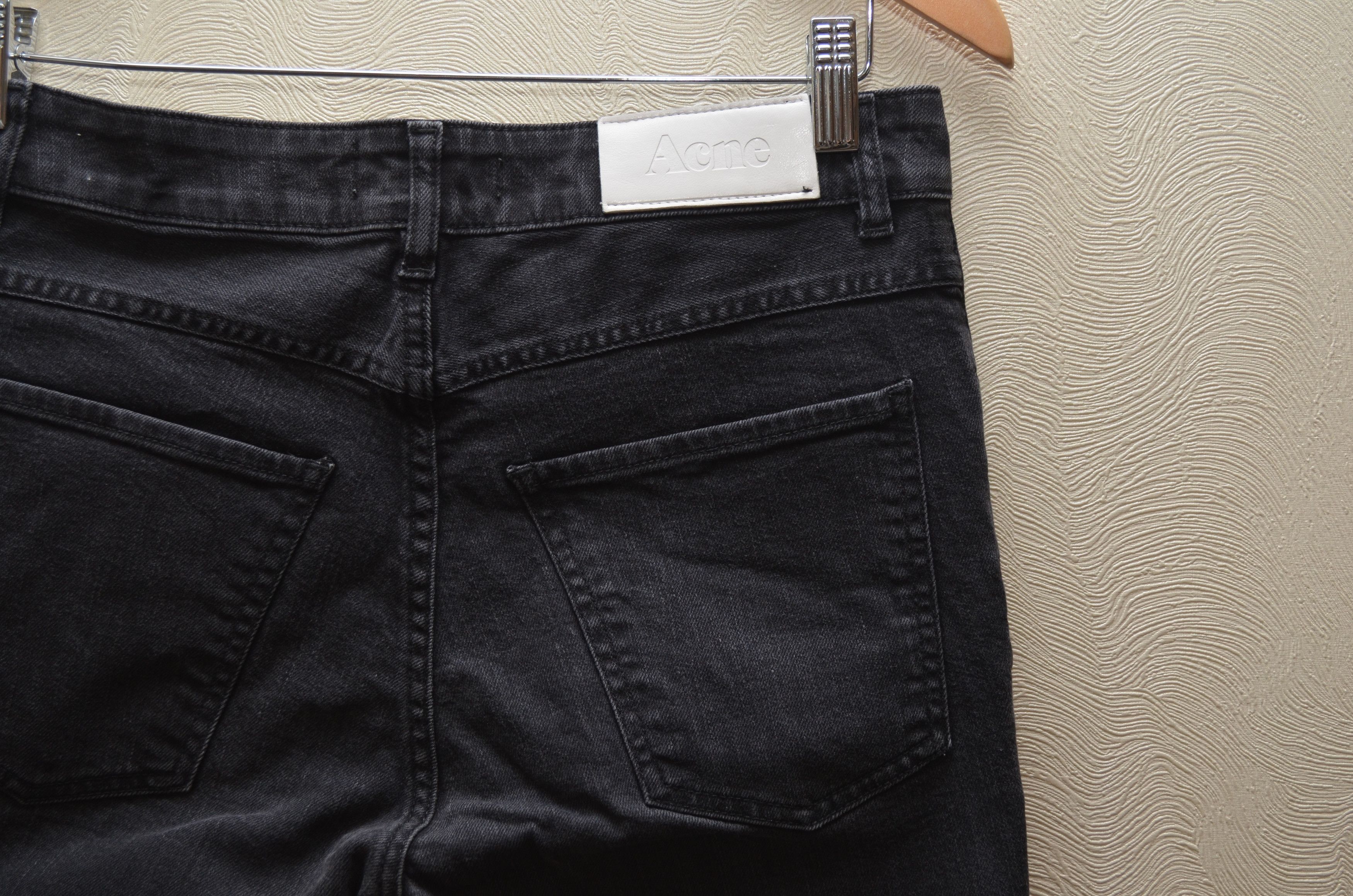 Acne Studios Acne Studios Needle Wet Cash Black Denim Jeans Size W30 L32 Size US 30 / EU 46 - 8 Thumbnail