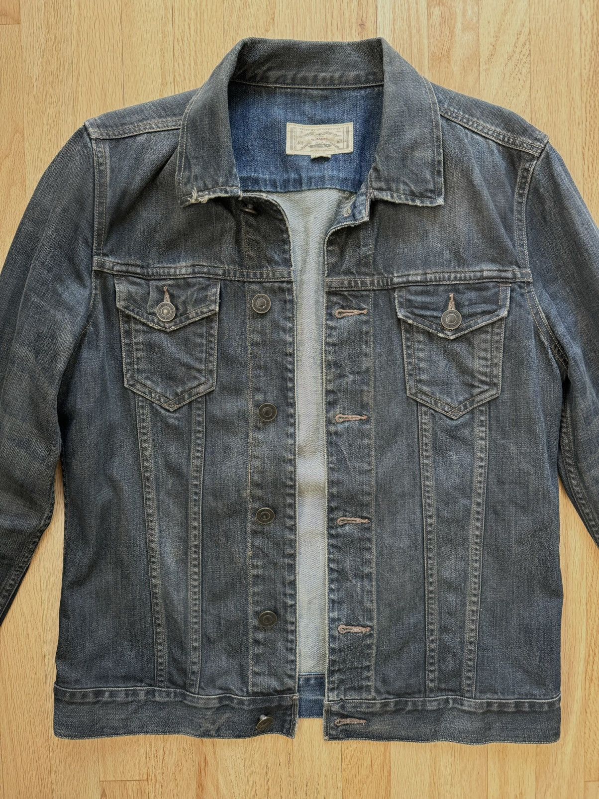 Allsaints Allsaints Kumo Denim Jean Jacket Size US M / EU 48-50 / 2 - 4 Thumbnail
