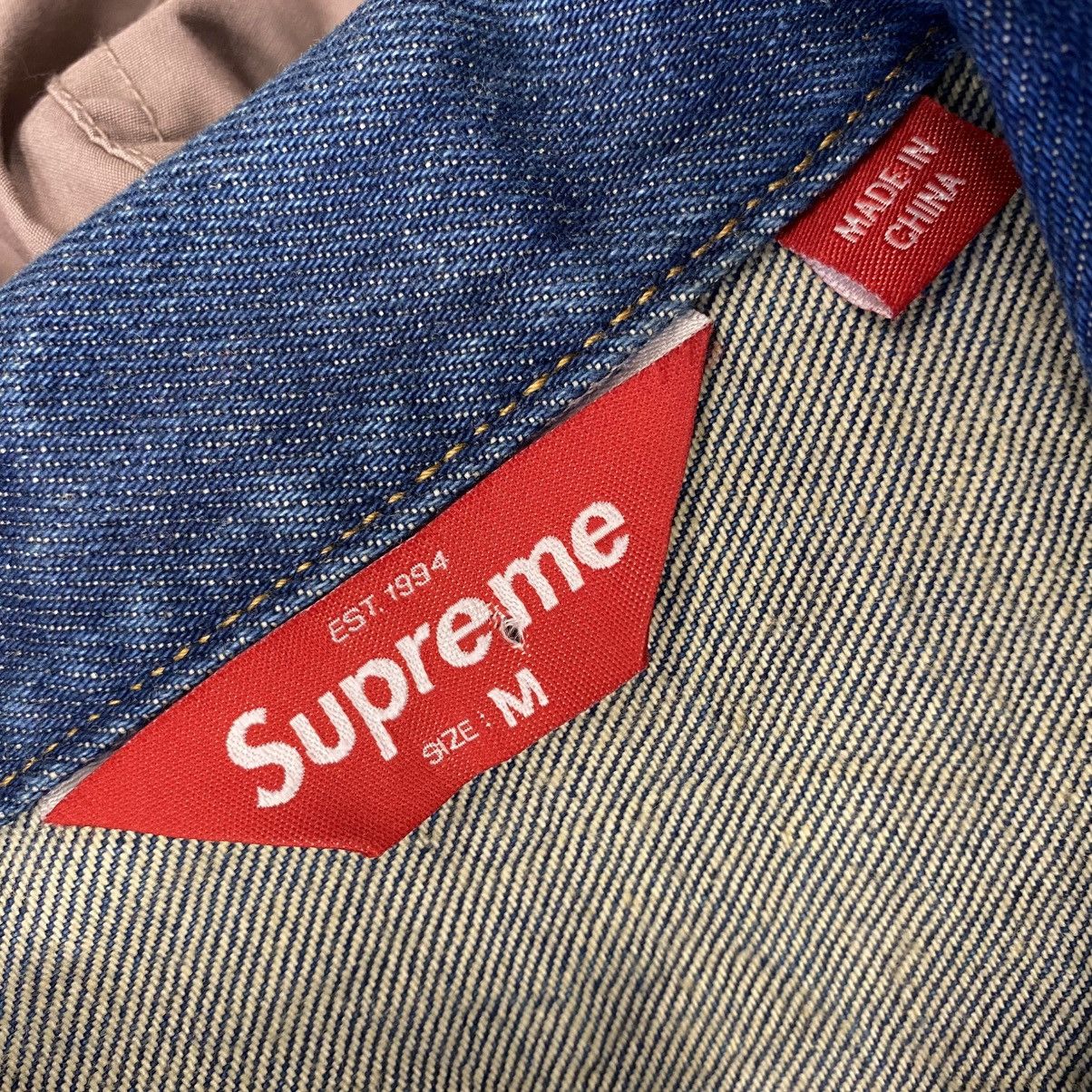 Supreme Supreme Bleach Denim Jacket Size US M / EU 48-50 / 2 - 4 Thumbnail