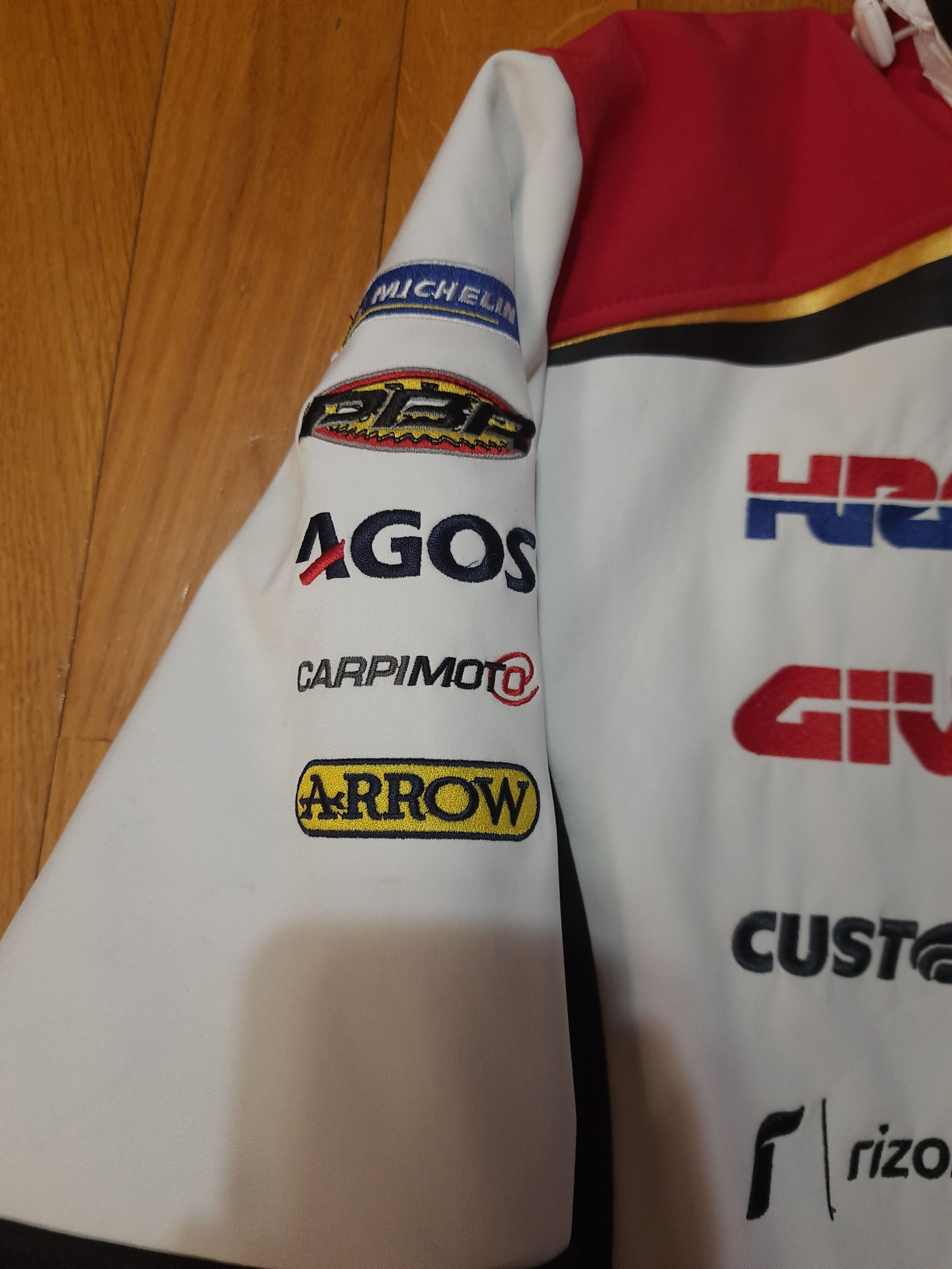 Honda Honda Moto Sport Racing Vintage Jacket Size US XL / EU 56 / 4 - 5 Thumbnail