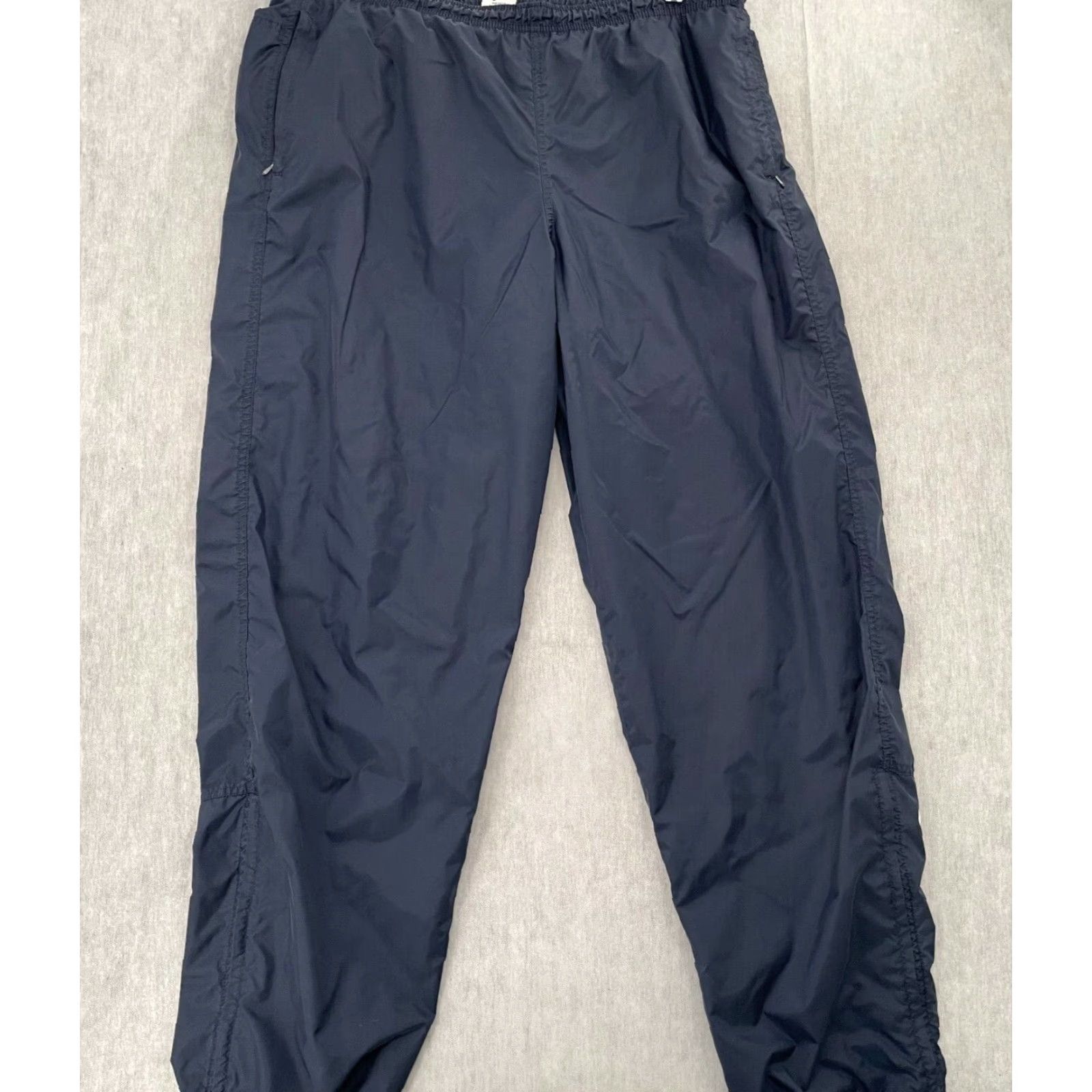 Nike VINTAGE Nike Jogger Pants Adult Large Blue Swoosh Athletic Mens L Size US 36 / EU 52 - 3 Thumbnail
