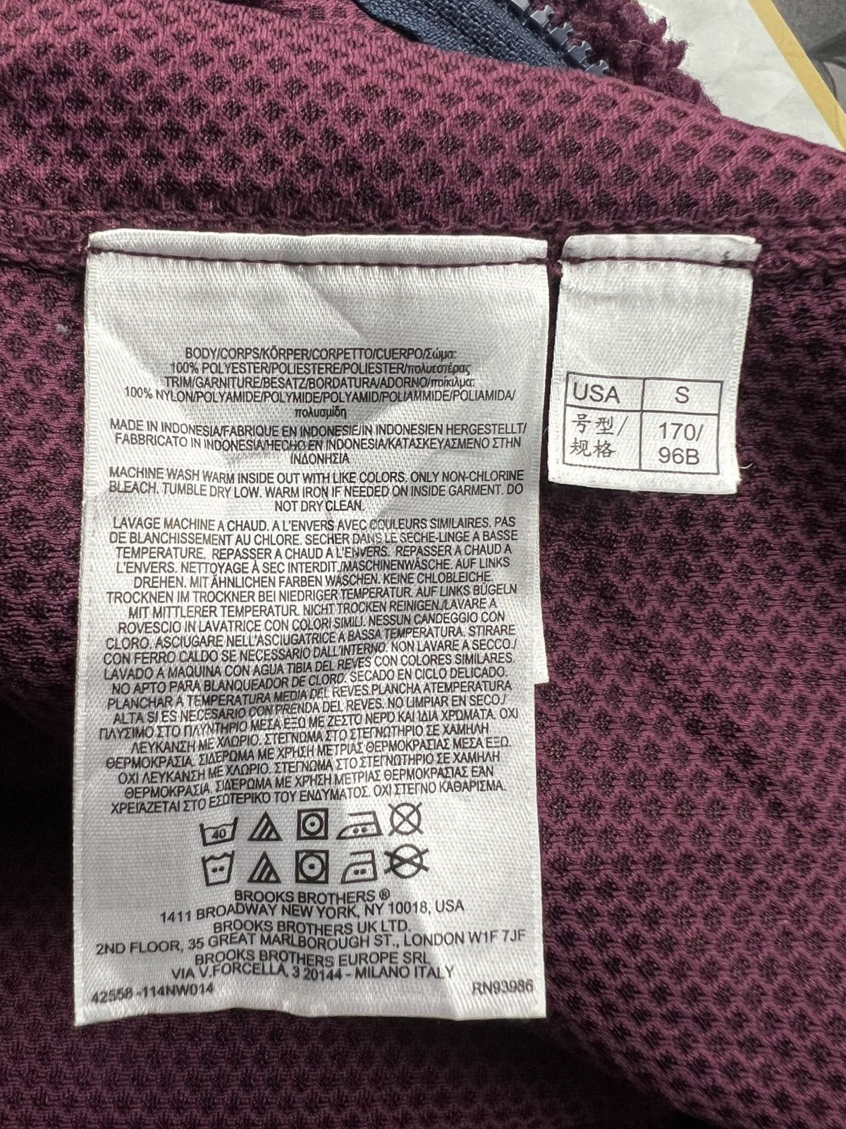 Brooks Brothers Brook Brothers Men’s Sherpa Fleece Vests Size US S / EU 44-46 / 1 - 9 Thumbnail