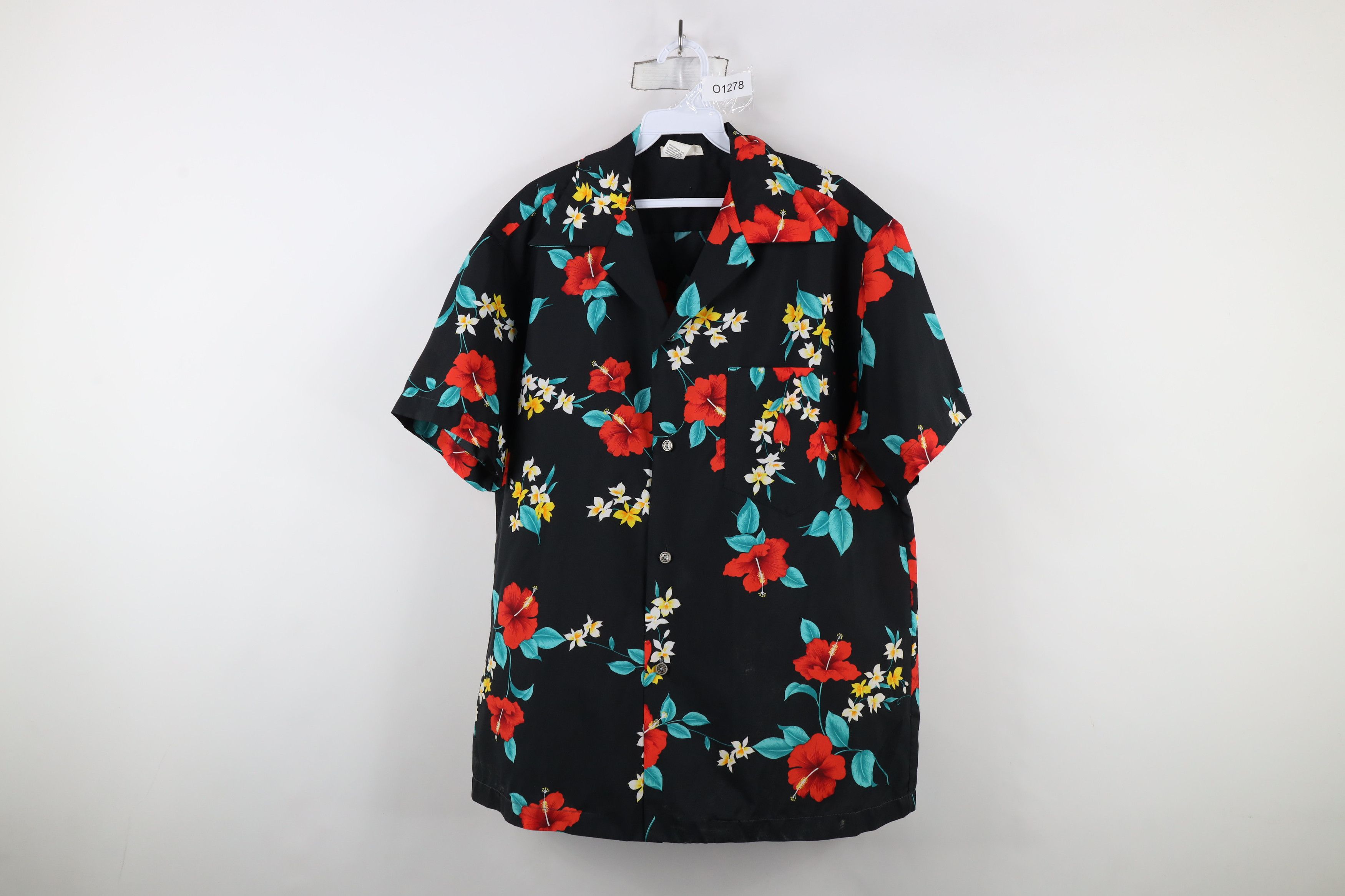 Vintage Vintage 60s 70s Rockabilly Collar Hawaiian Button Shirt USA Size US L / EU 52-54 / 3 - 1 Thumbnail