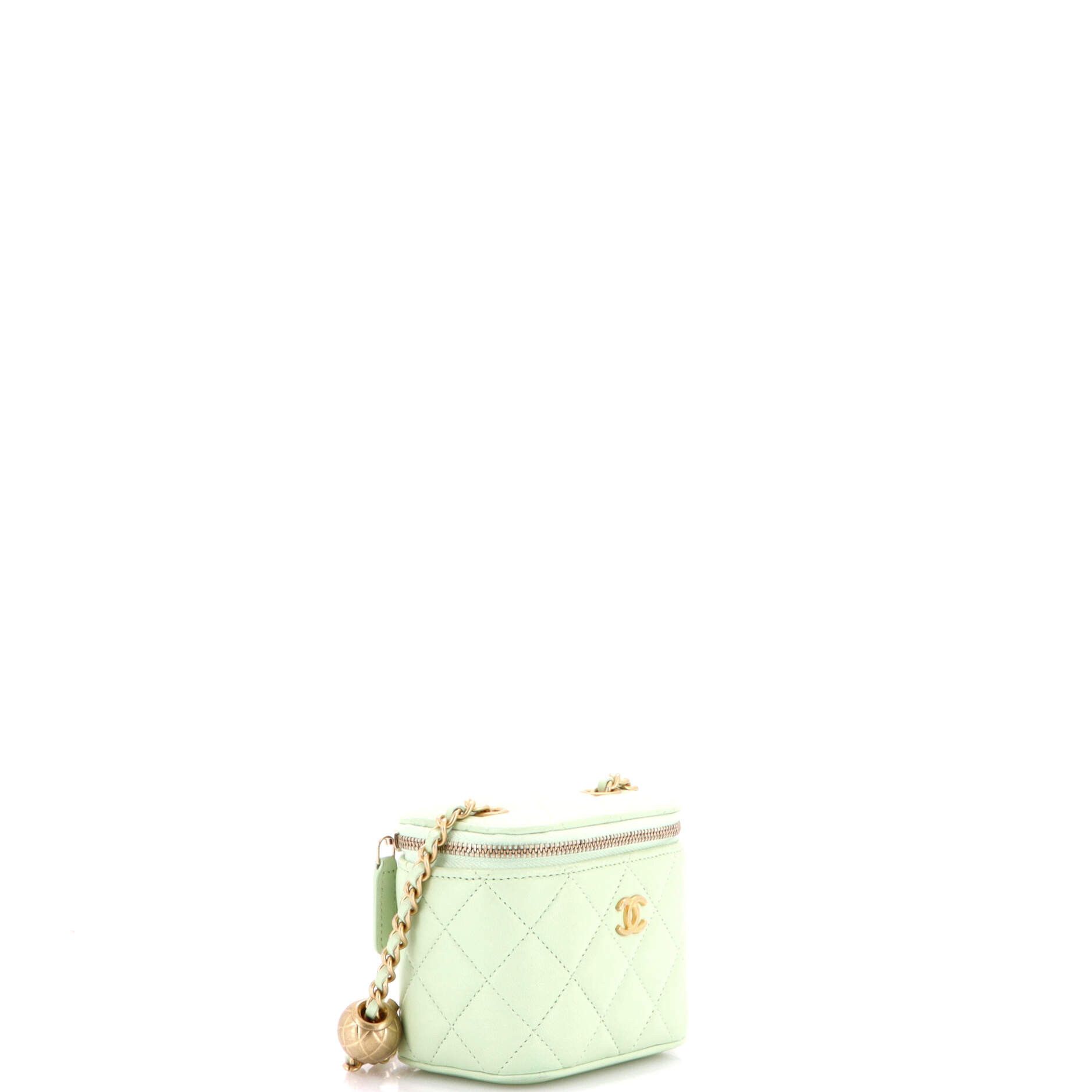 Chanel Pearl Crush Vanity Case with Chain Quilted Lambskin Mini Size ONE SIZE - 1 Thumbnail