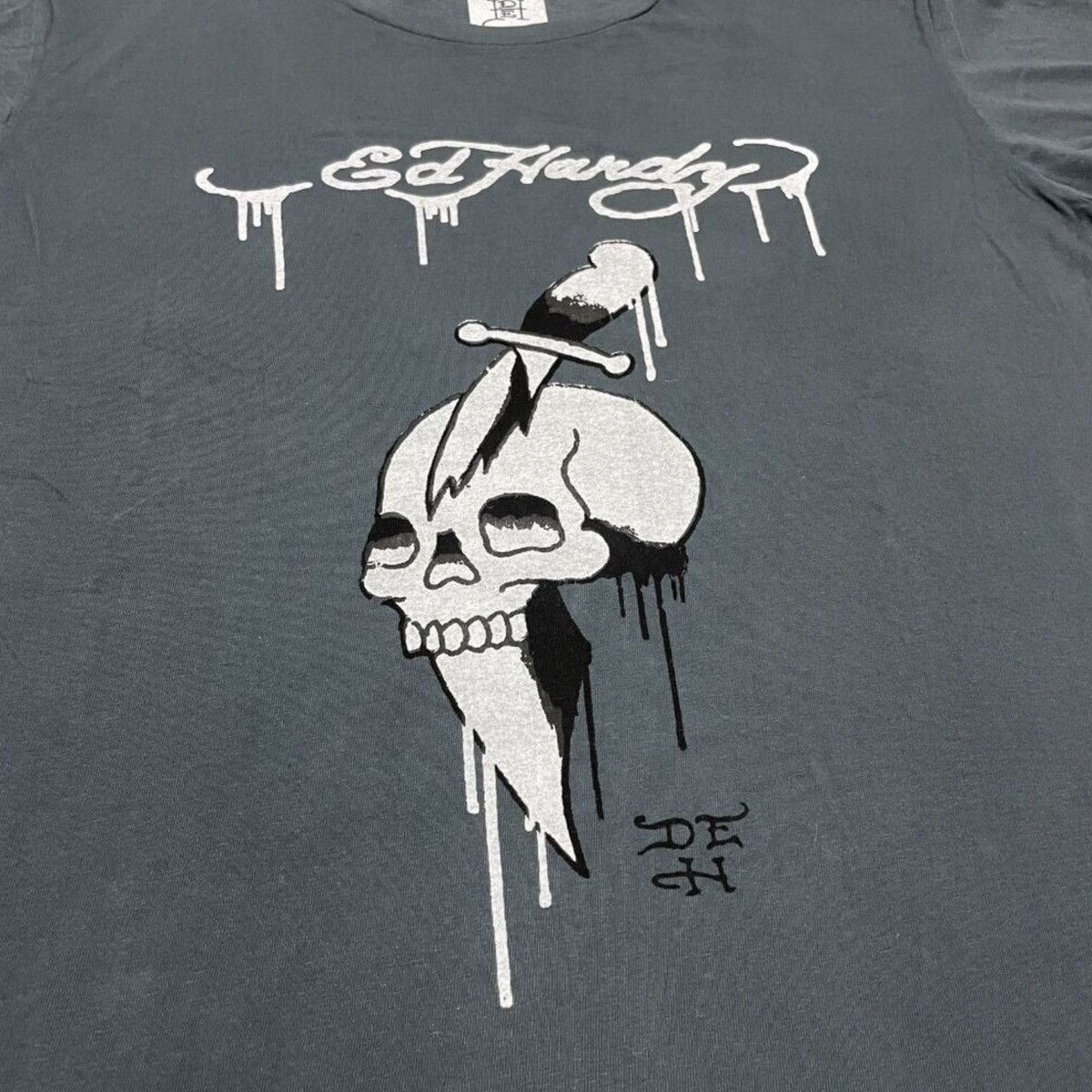 Ed Hardy Ed Hardy Skull & Dagger Tee XL "By Appointment Only" NEW Size US XL / EU 56 / 4 - 2 Thumbnail