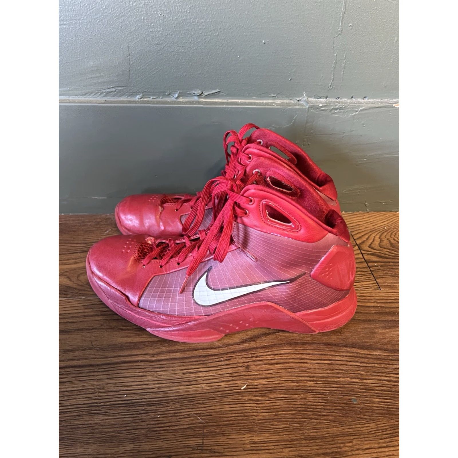 Nike Nike Hyperdunk 08 Gym Red 10 Kobe Bryant 2016 Basketball Sneaker Men's NBA Hoop Shoes Size US 9 / EU 42 - 2 Thumbnail