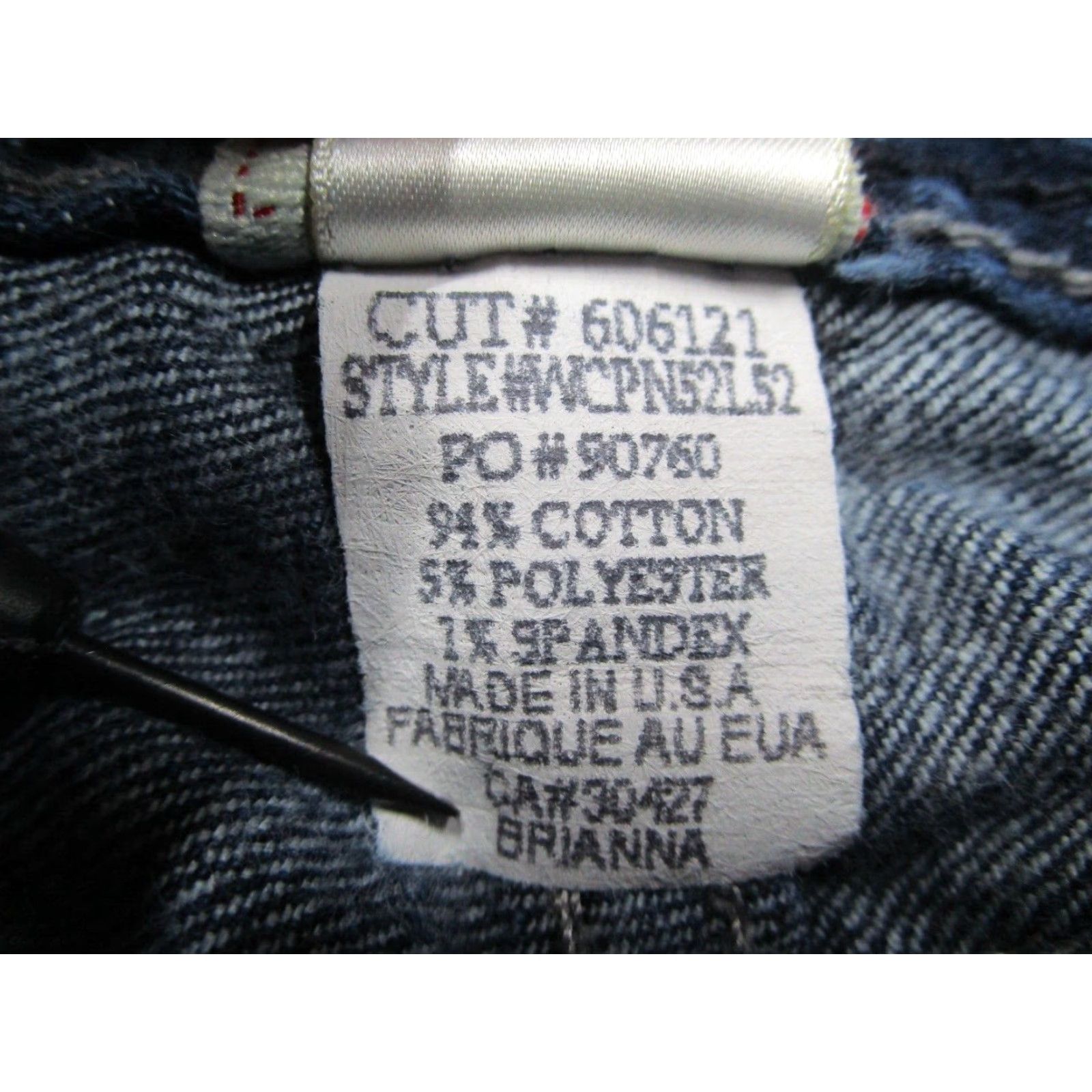 True Religion True Religion Jeans Women 24 Blue Brianna Low Rise Button Fly Denim 28x29 Size 42" / US 20 - 3 Thumbnail