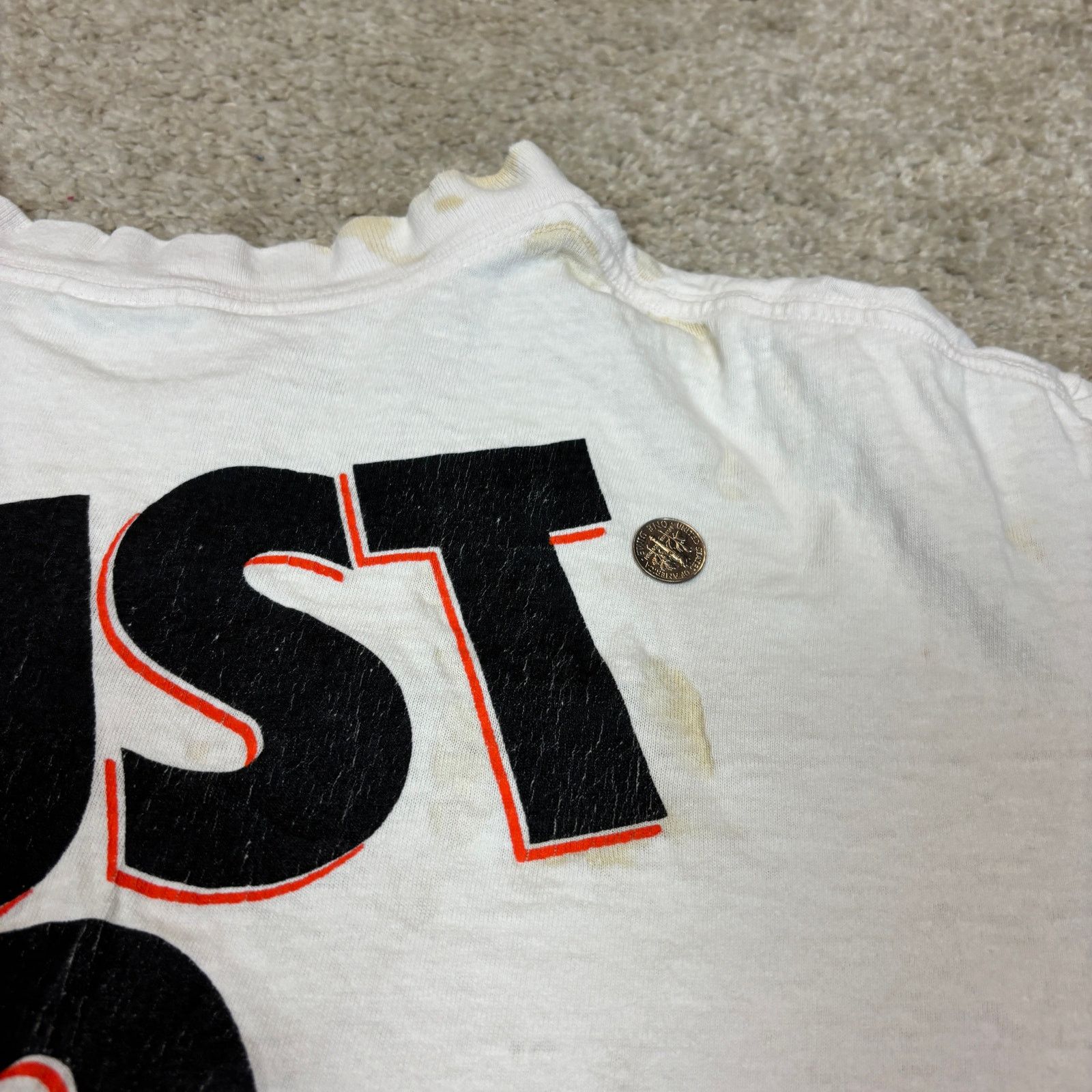 Nike Vintage 90s Nike Just Do It Swoosh Short Sleeve T Shirt Size US L / EU 52-54 / 3 - 12 Thumbnail
