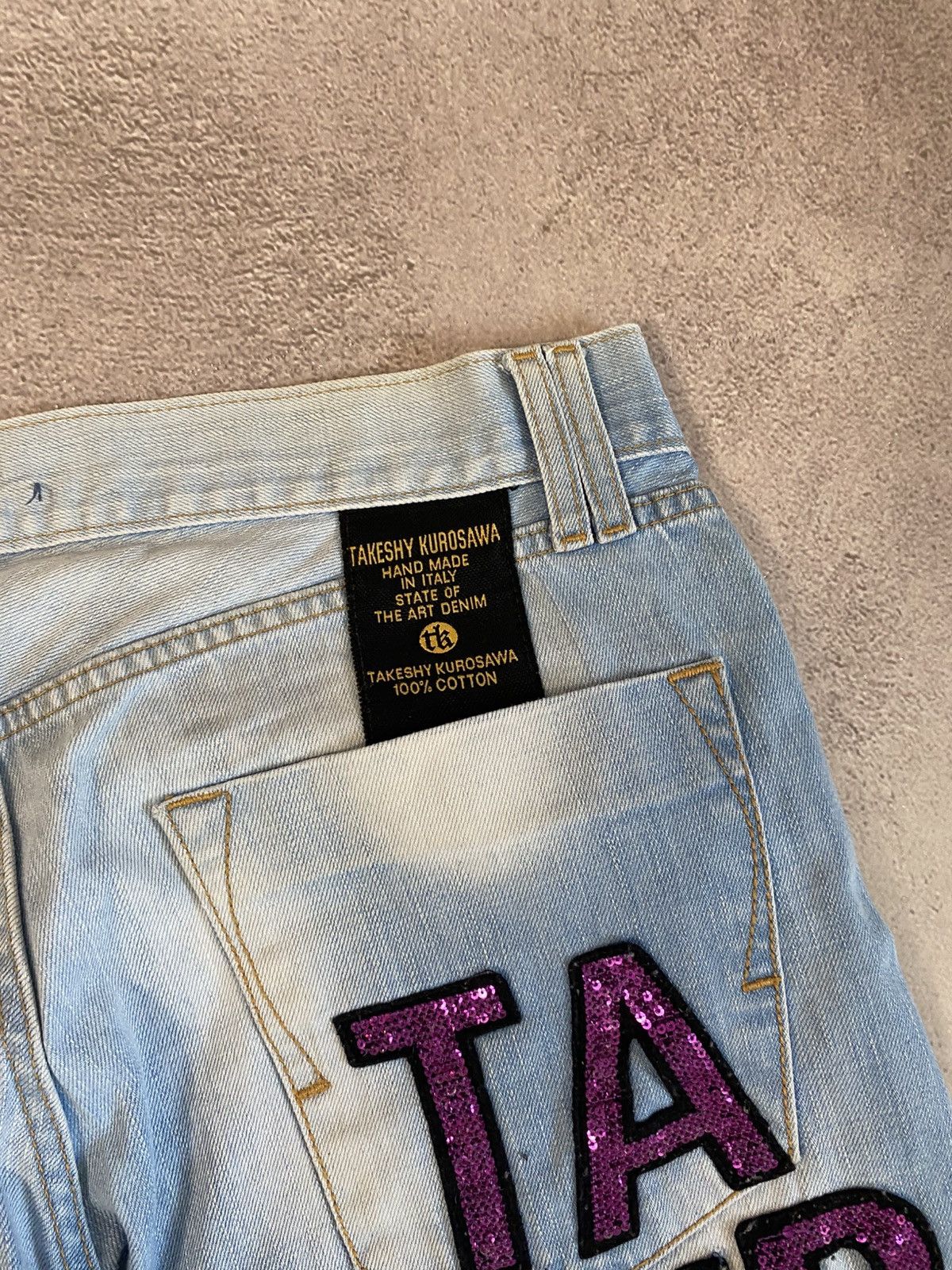 Japanese Brand Baggy Faded Pants If Six Was Nine style y2k jeans Size US 33 - 6 Thumbnail