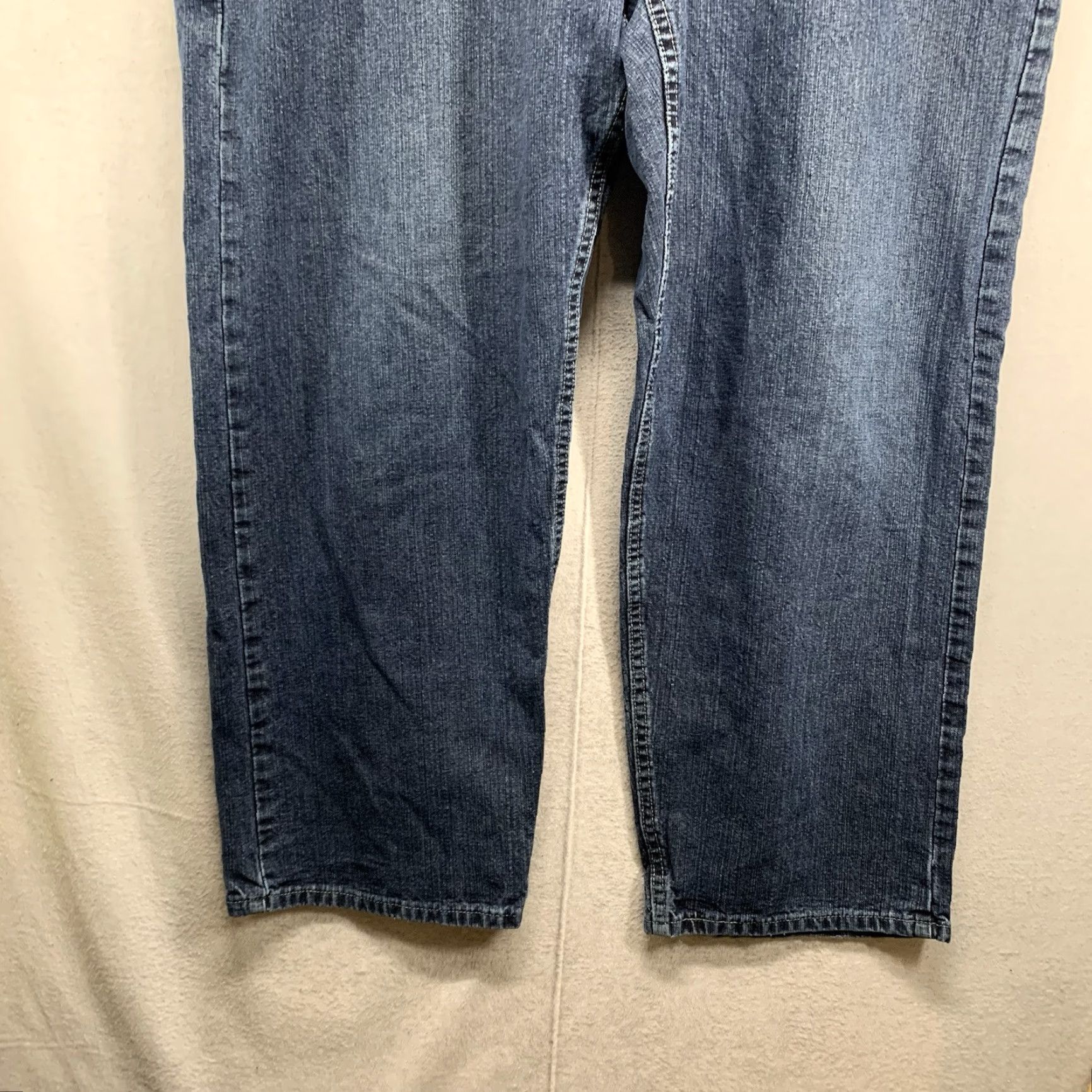 Lee VINTAGE Lee Jeans Denim Blue Straight 36x30 Men's Regular Fit 100% Cotton High Rise Pants Size US 36 / EU 52 - 6 Thumbnail