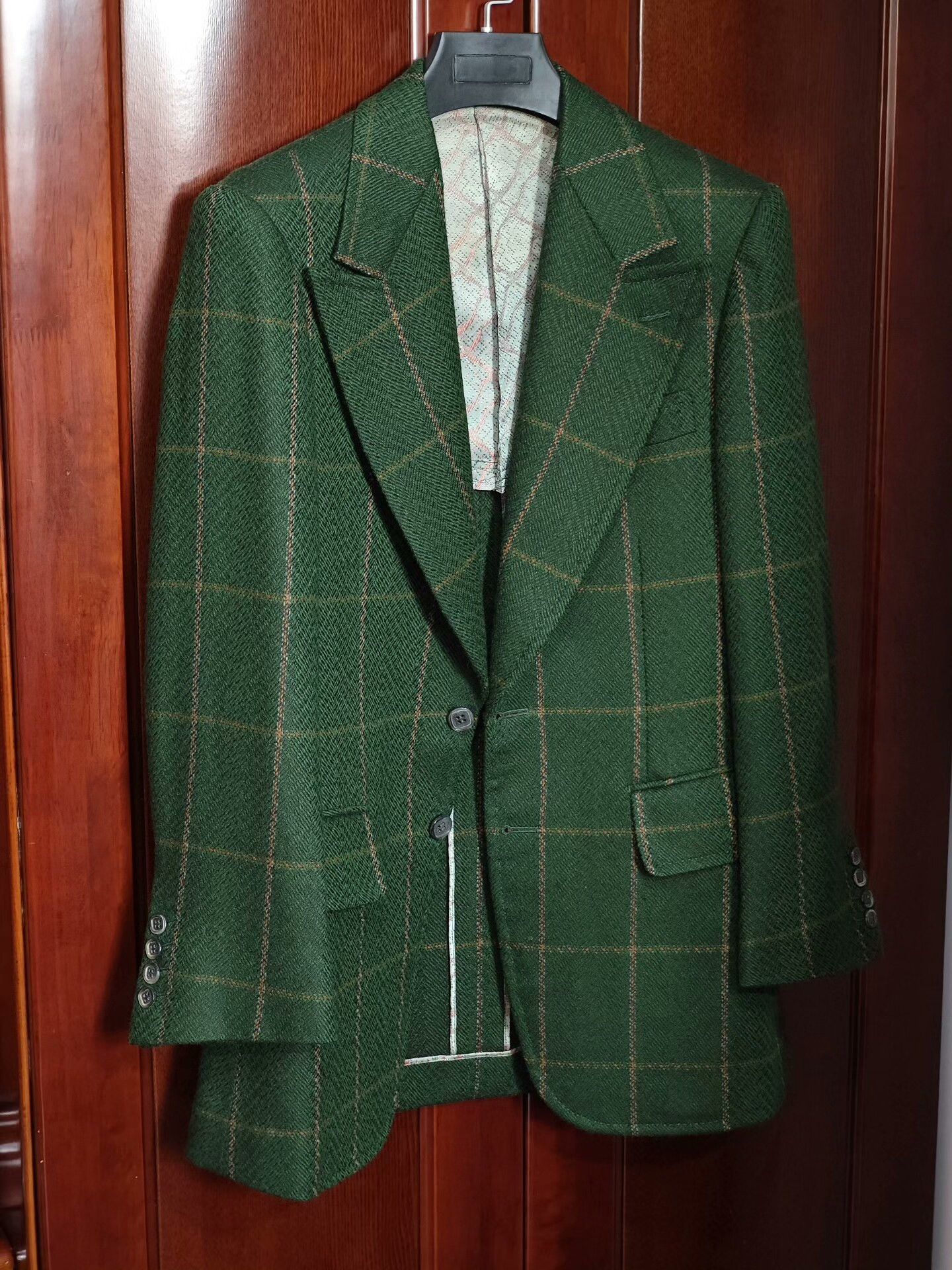 Austin Reed Custom Welsh Wool Blazer Suit Size US S / EU 44-46 / 1 - 1 Thumbnail