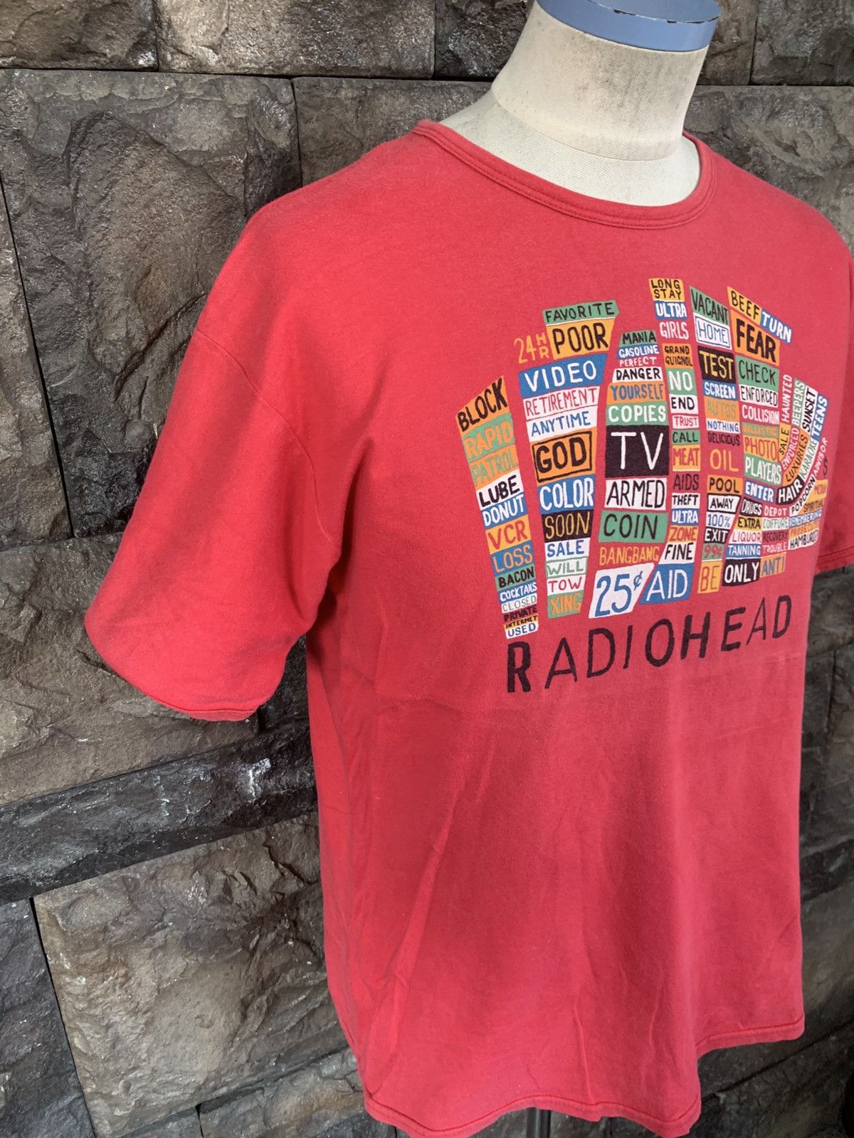 Band Tees × Vintage Vintage Radiohead Rock Band T shirt Size US M / EU 48-50 / 2 - 4 Thumbnail