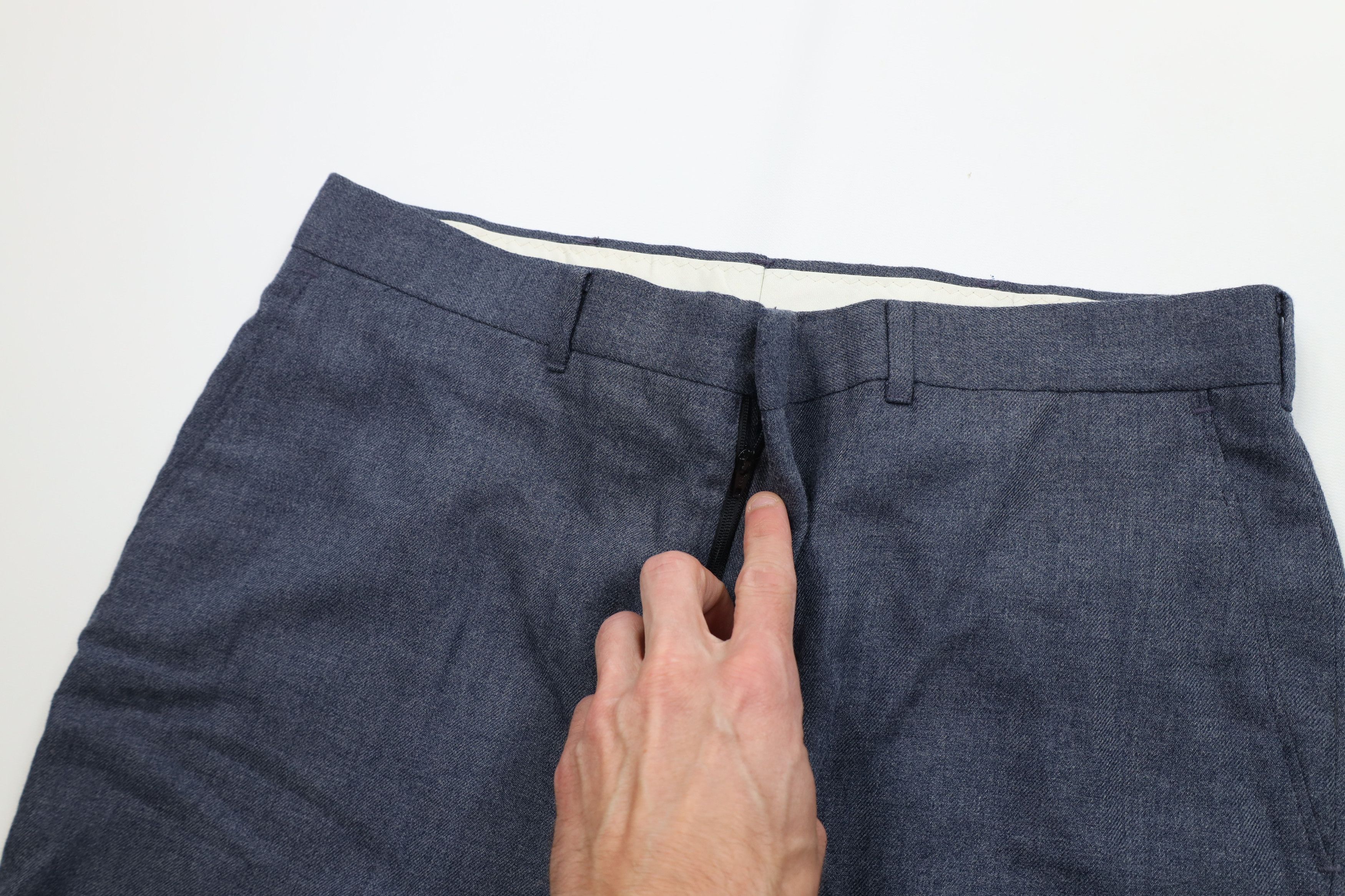Vintage Vintage 70s Streetwear Gabardine Wide Leg Chino Pants USA Size US 34 / EU 50 - 7 Thumbnail