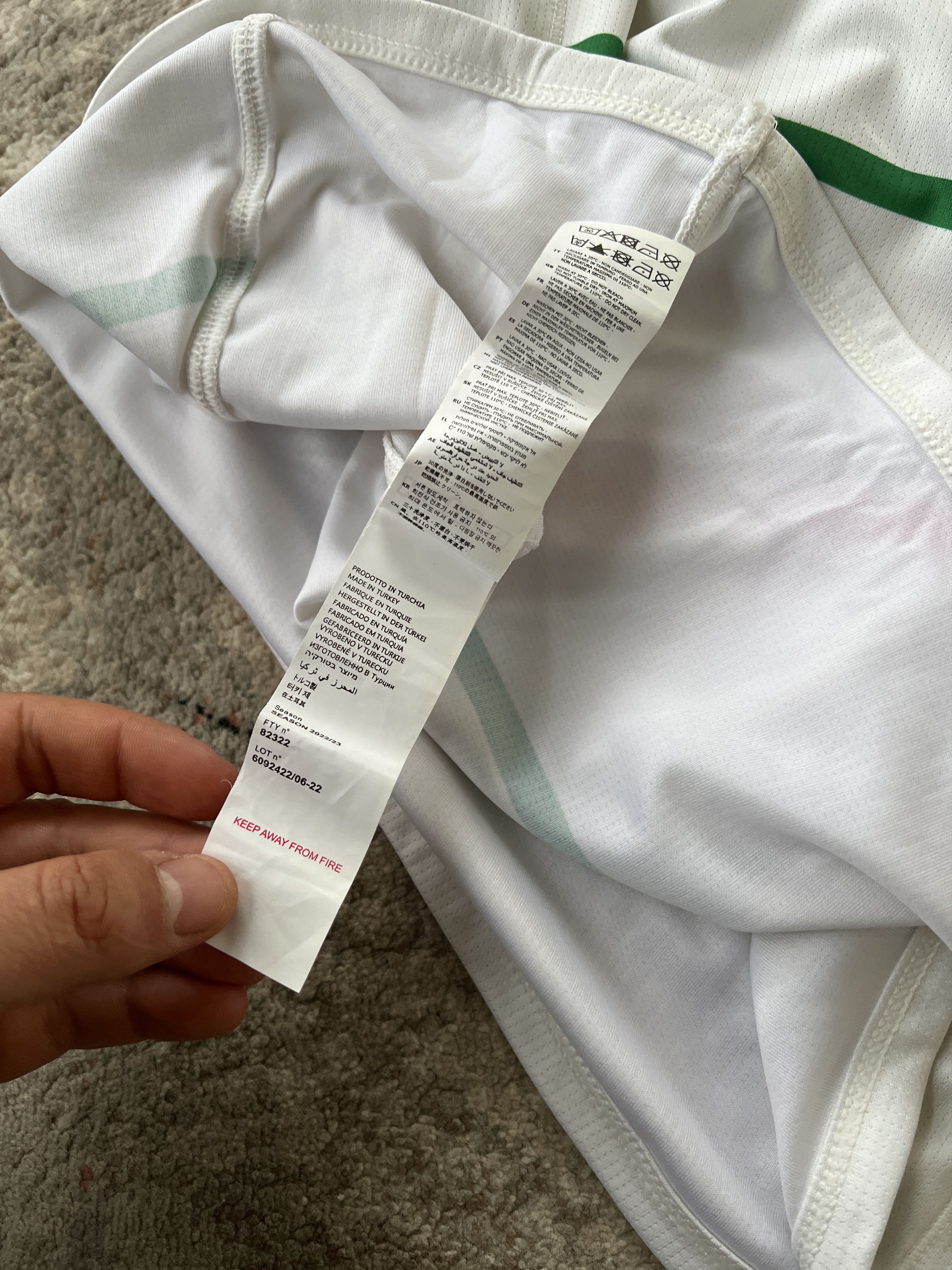 Kappa Kappa Venezia FC Jersey Size US XXL / EU 58 / 5 - 8 Thumbnail