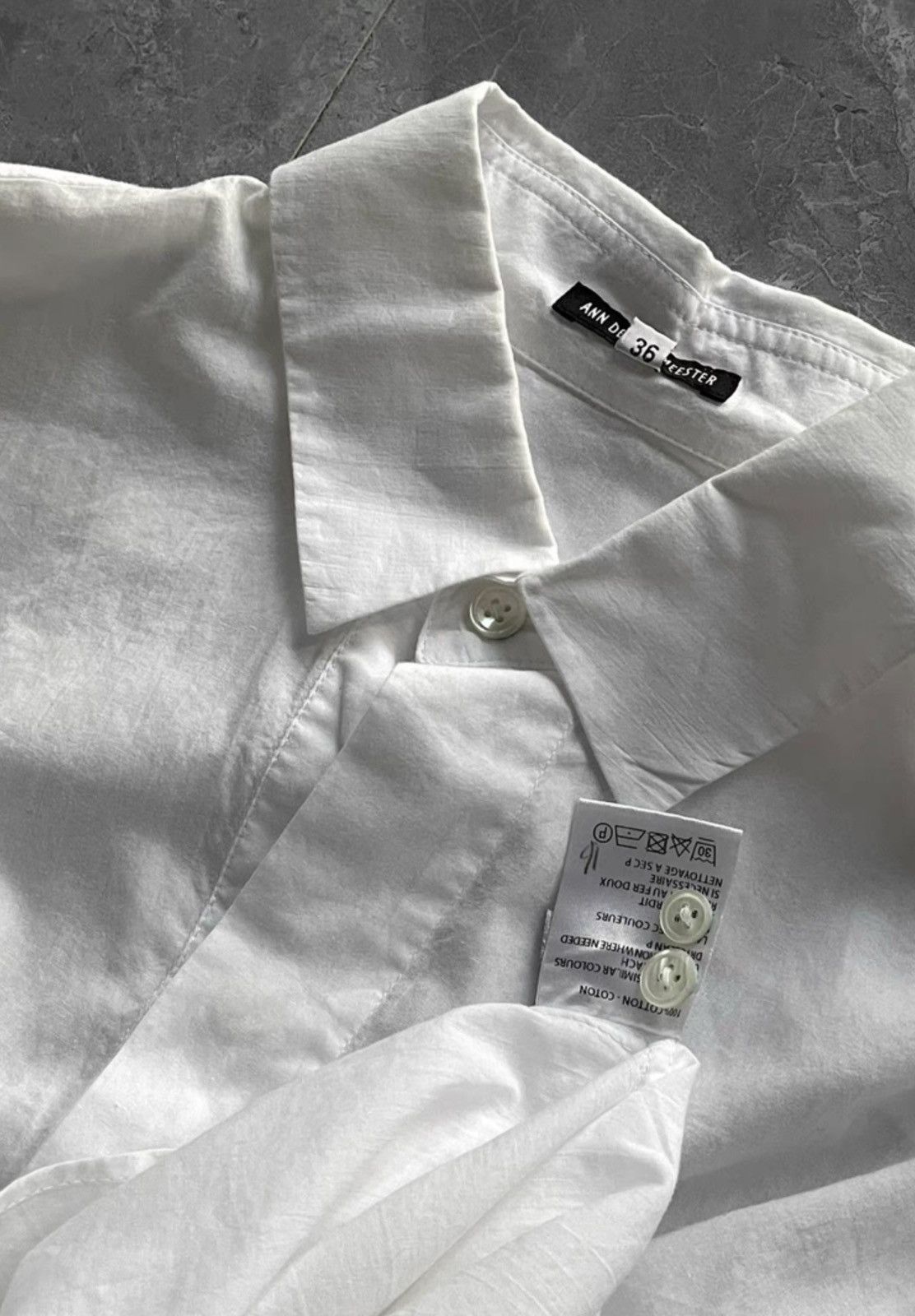 Ann Demeulemeester Ann Demeulemeester | White Size XS / US 0-2 / IT 36-38 - 4 Thumbnail