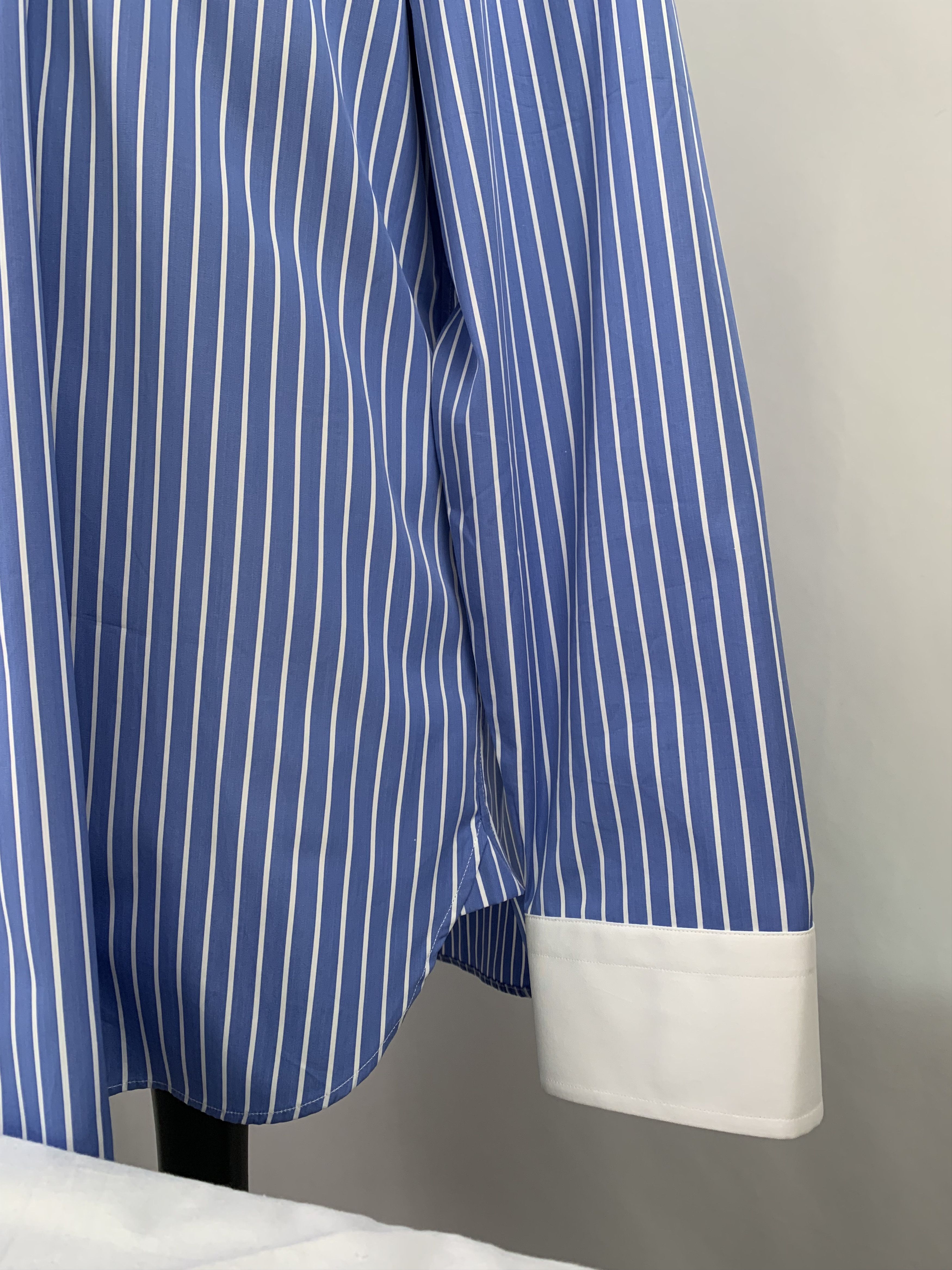 Gucci Gucci Men's Classic Blue Stripped Shirt Size US L / EU 52-54 / 3 - 7 Thumbnail