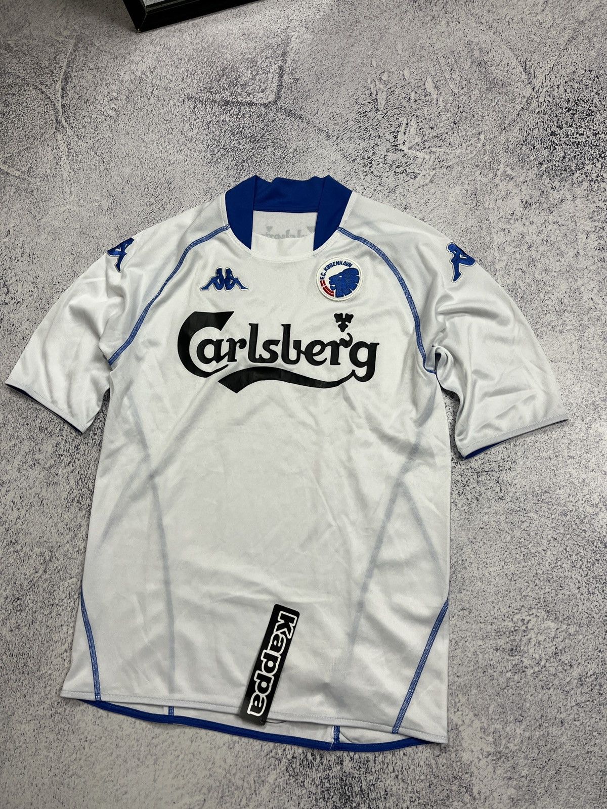 Kappa × Vintage Vintage FC Copenhagen Kappa 2008-09 Soccer Jersey Rare NWT! Size US M / EU 48-50 / 2 - 3 Thumbnail