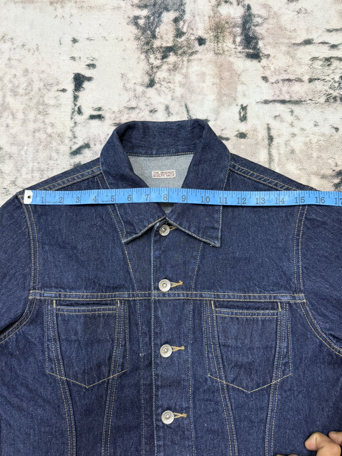 Japanese Brand The Origin Of Quality V.A.L.E. Denim Jacket Size S / US 4 / IT 40 - 15 Thumbnail