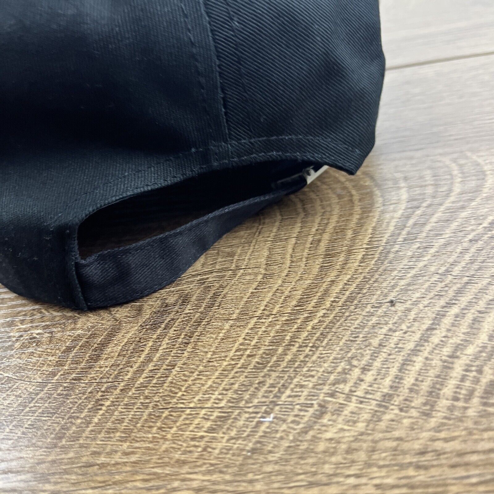 Other Plain Black Baseball Hat Blank Black Hat Adjustable Adult Si Size ONE SIZE - 9 Thumbnail