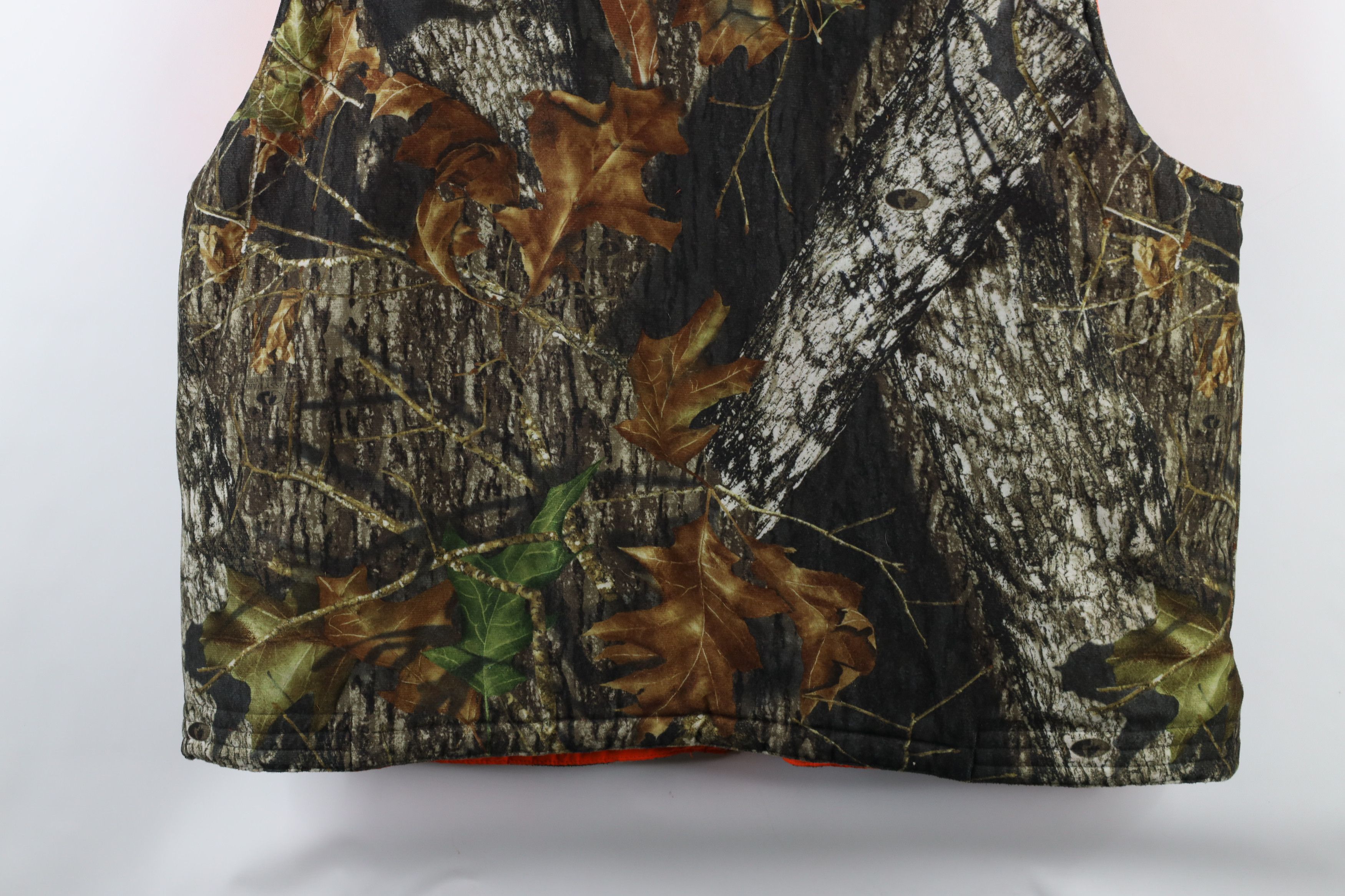 Vintage Vintage 90s Streetwear Reversible Camouflage Puffer Vest Size ONE SIZE - 7 Thumbnail