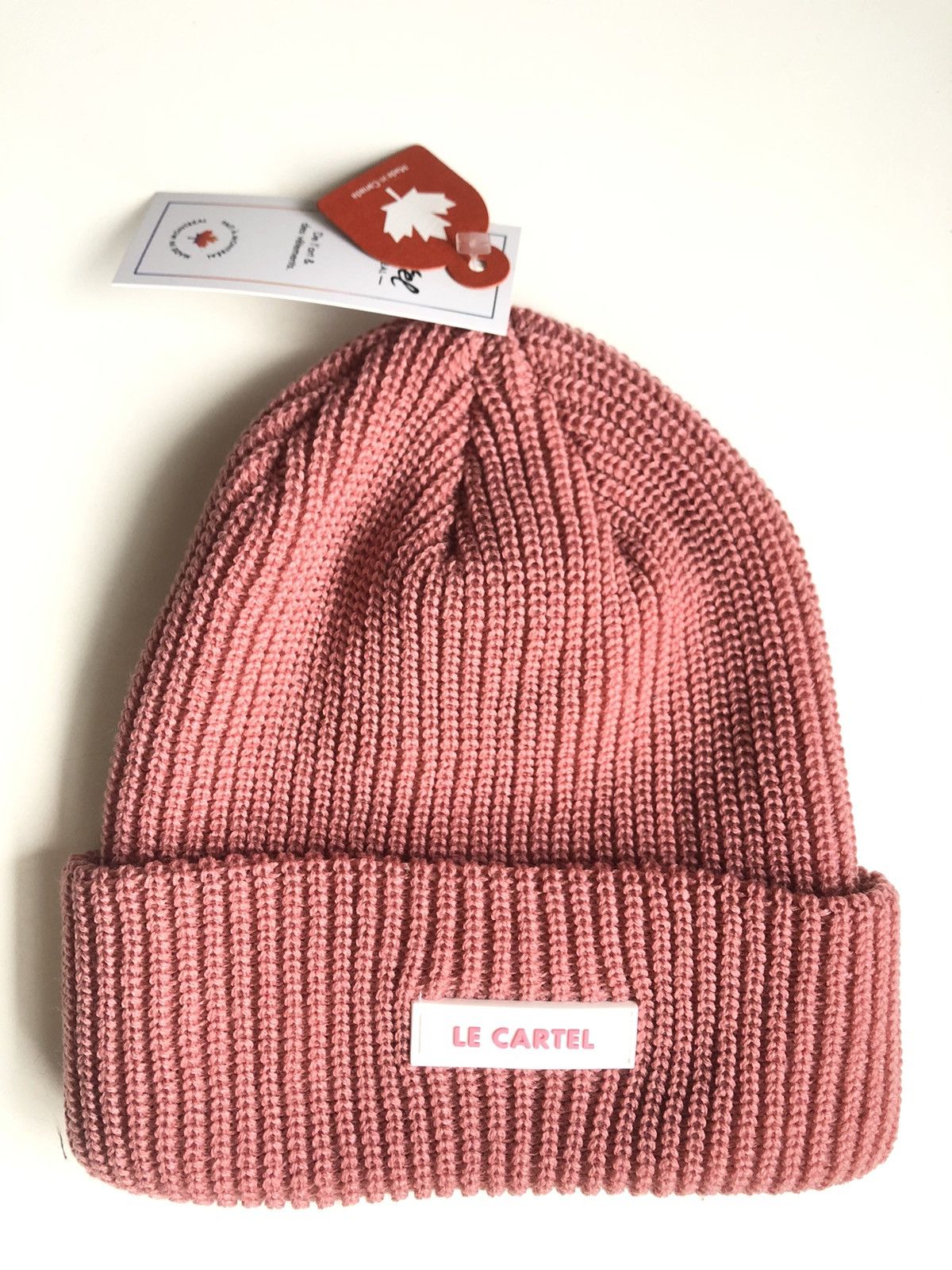 Other New Le Cartel Beanie PINK Size ONE SIZE - 1 Thumbnail