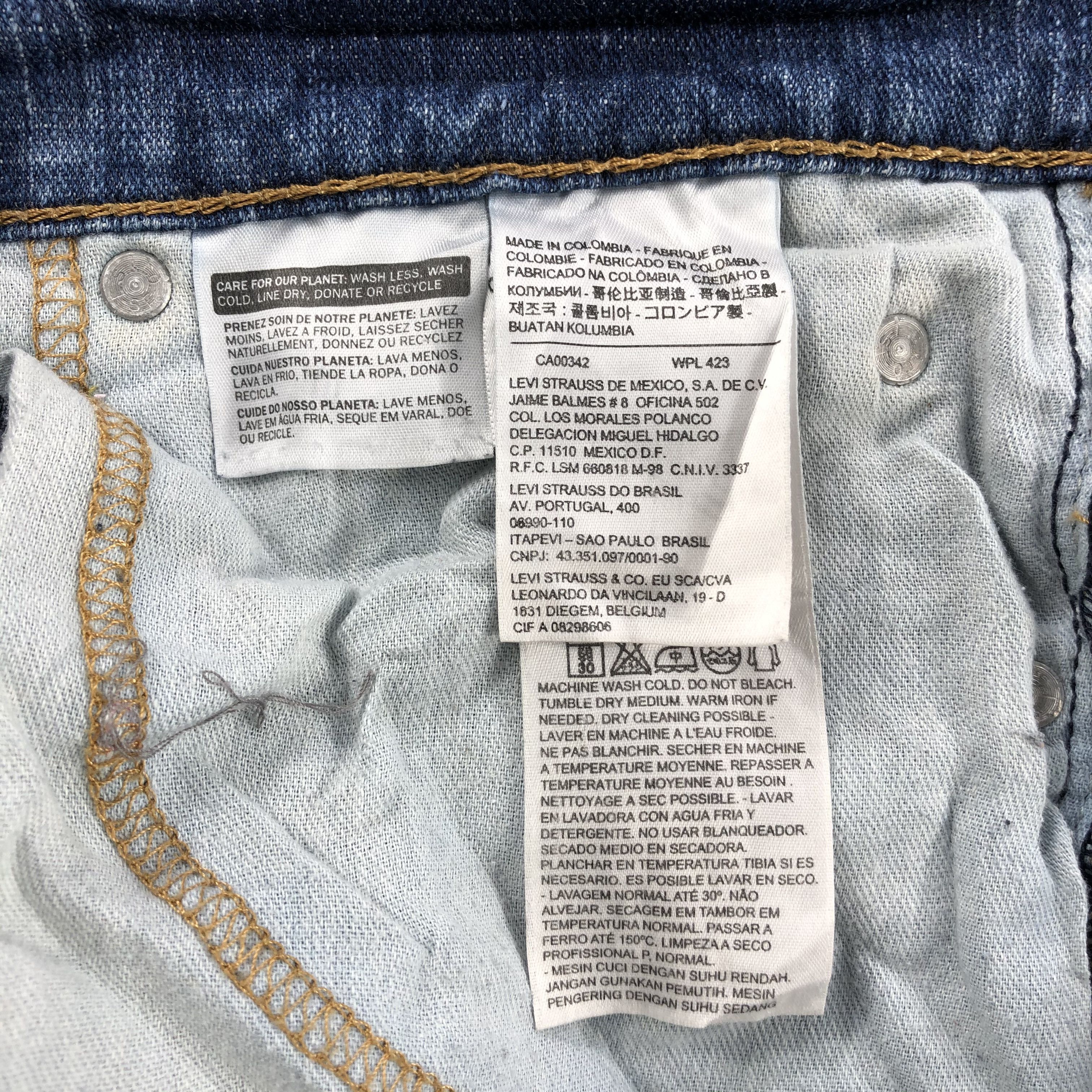 Levi's Vintage Levis 505 Jeans-J975 Size US 31 - 9 Thumbnail