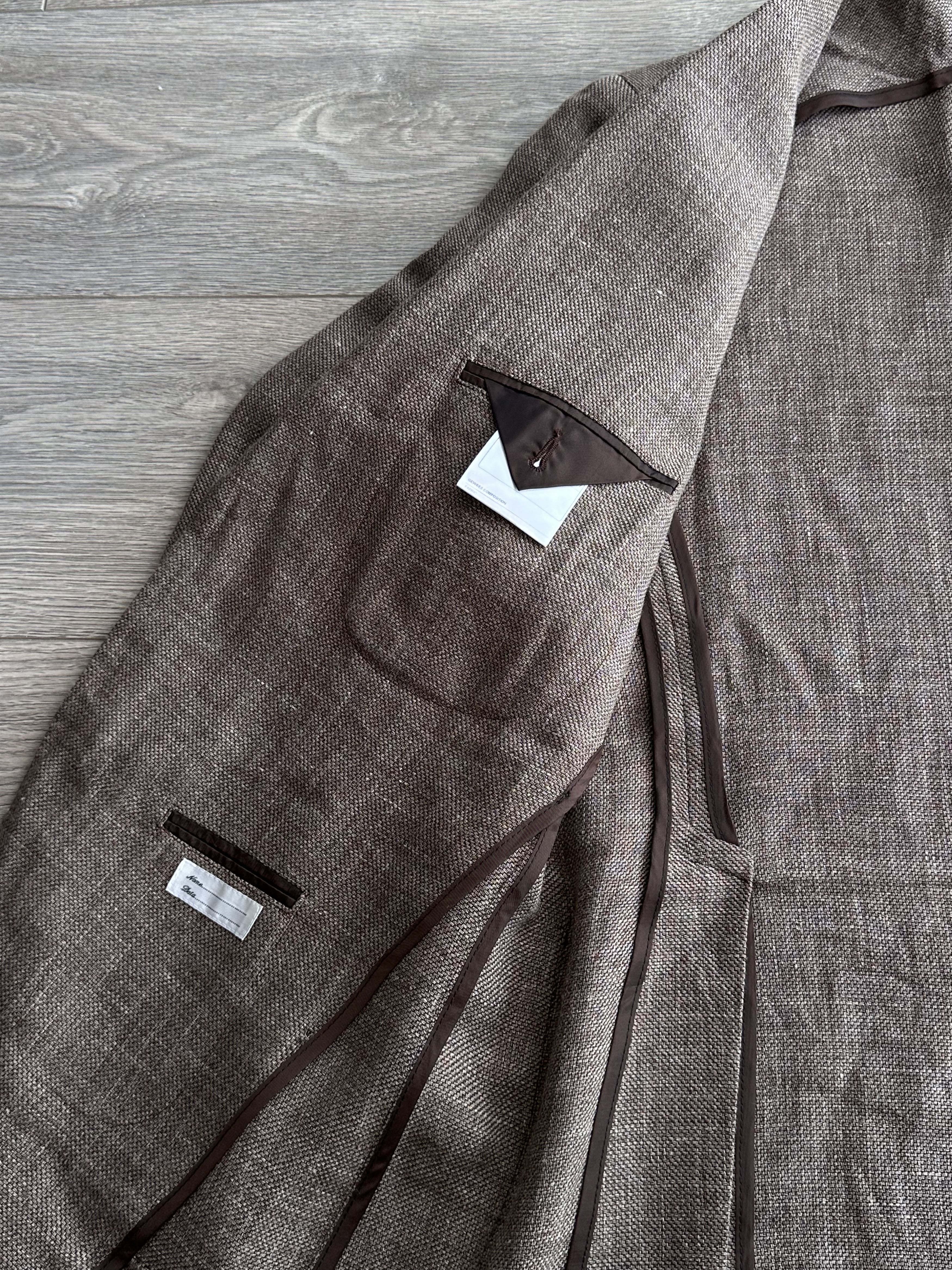 Tagliatore Tagliatore Linen Blazer Size 54R - 11 Thumbnail