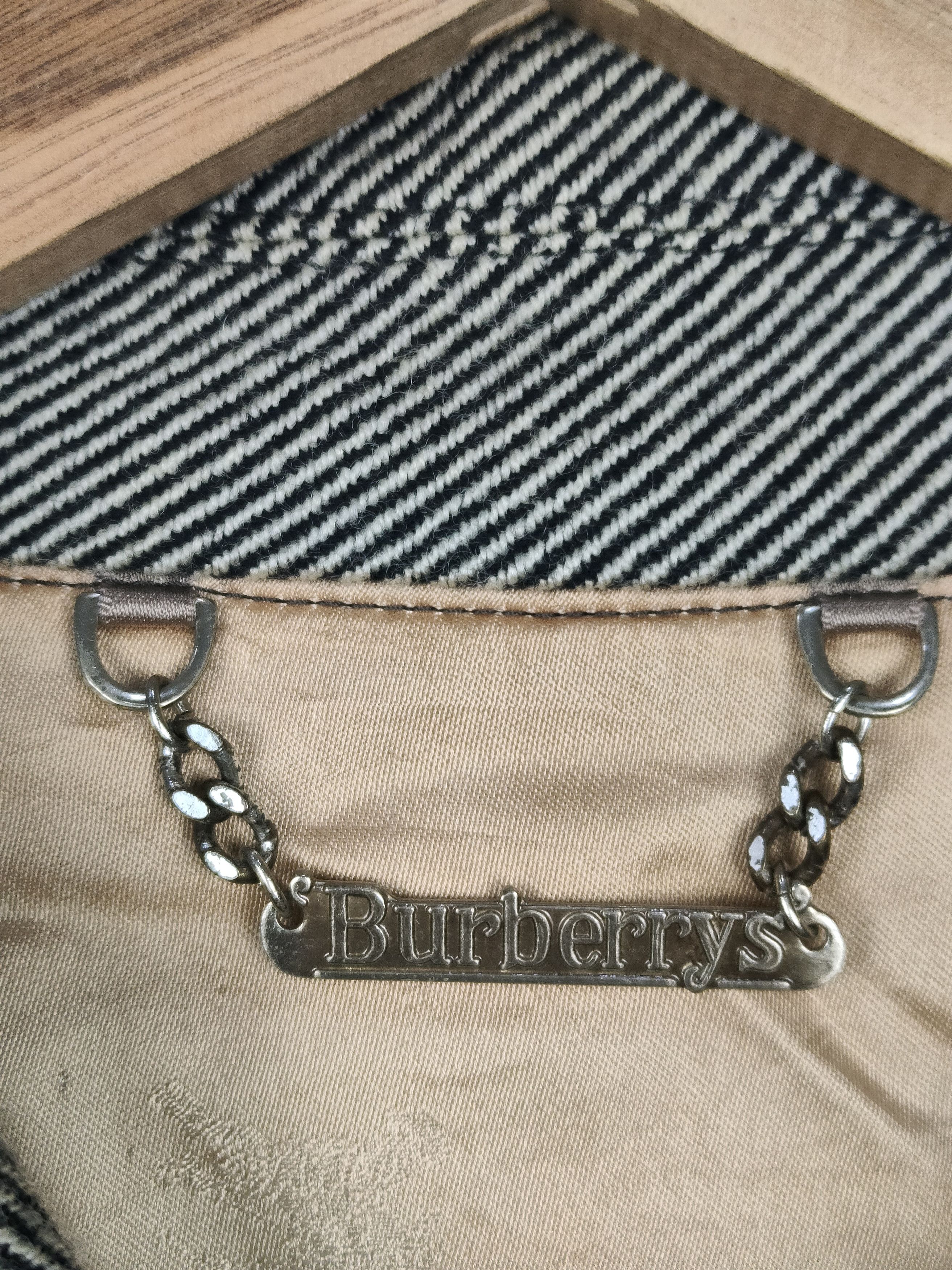 Burberry × Vintage Vintage Burberrys Bomber Jacket Size US L / EU 52-54 / 3 - 4 Thumbnail