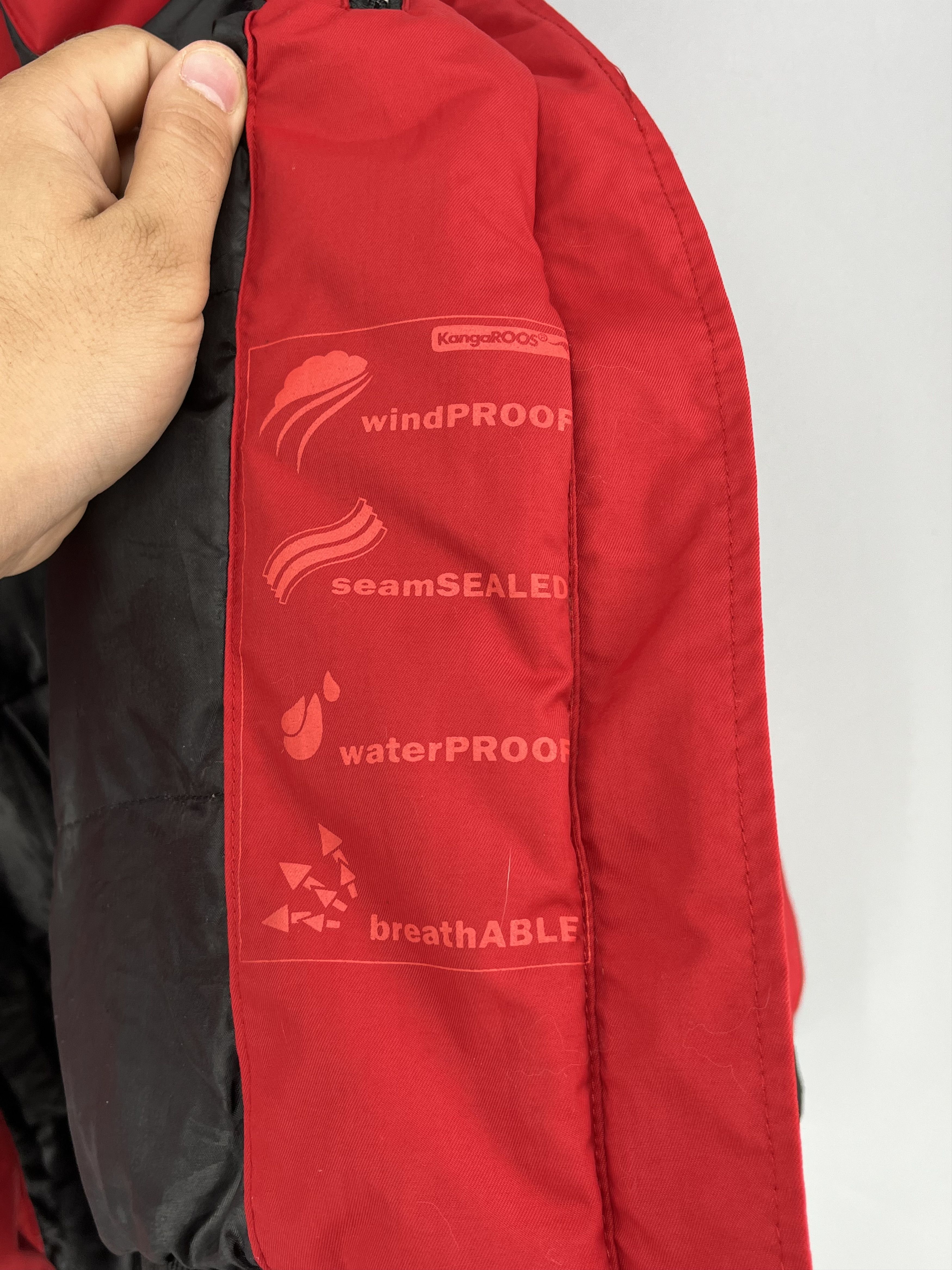 KangaROOS Vintage Kangaroos Mens Puffer Down Jacket With Fur Hoodie Size US M / EU 48-50 / 2 - 14 Thumbnail