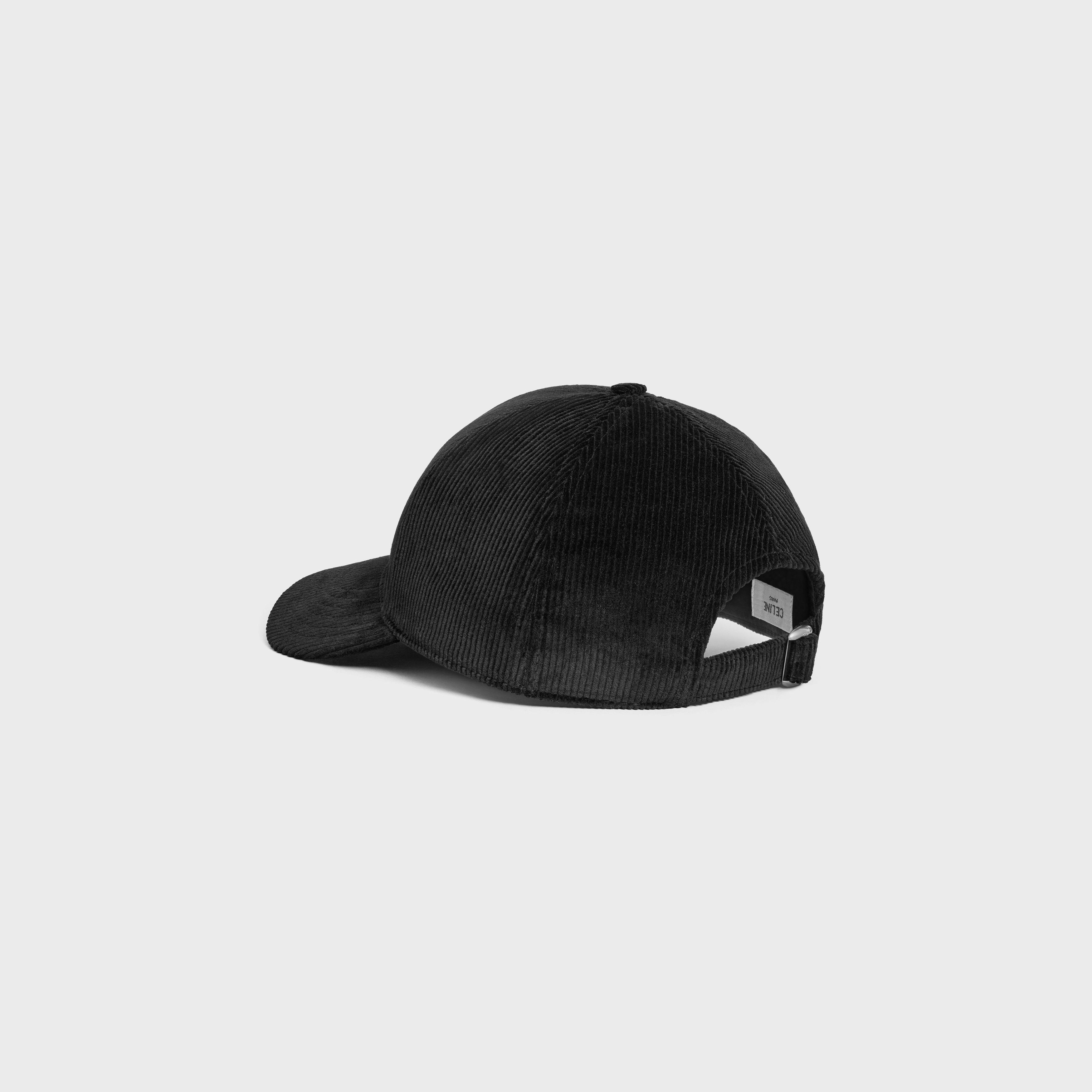 Celine o1bcso1str0925 2AUX3580W Size: OS / Hat / Cap in Black Size ONE SIZE - 4 Thumbnail
