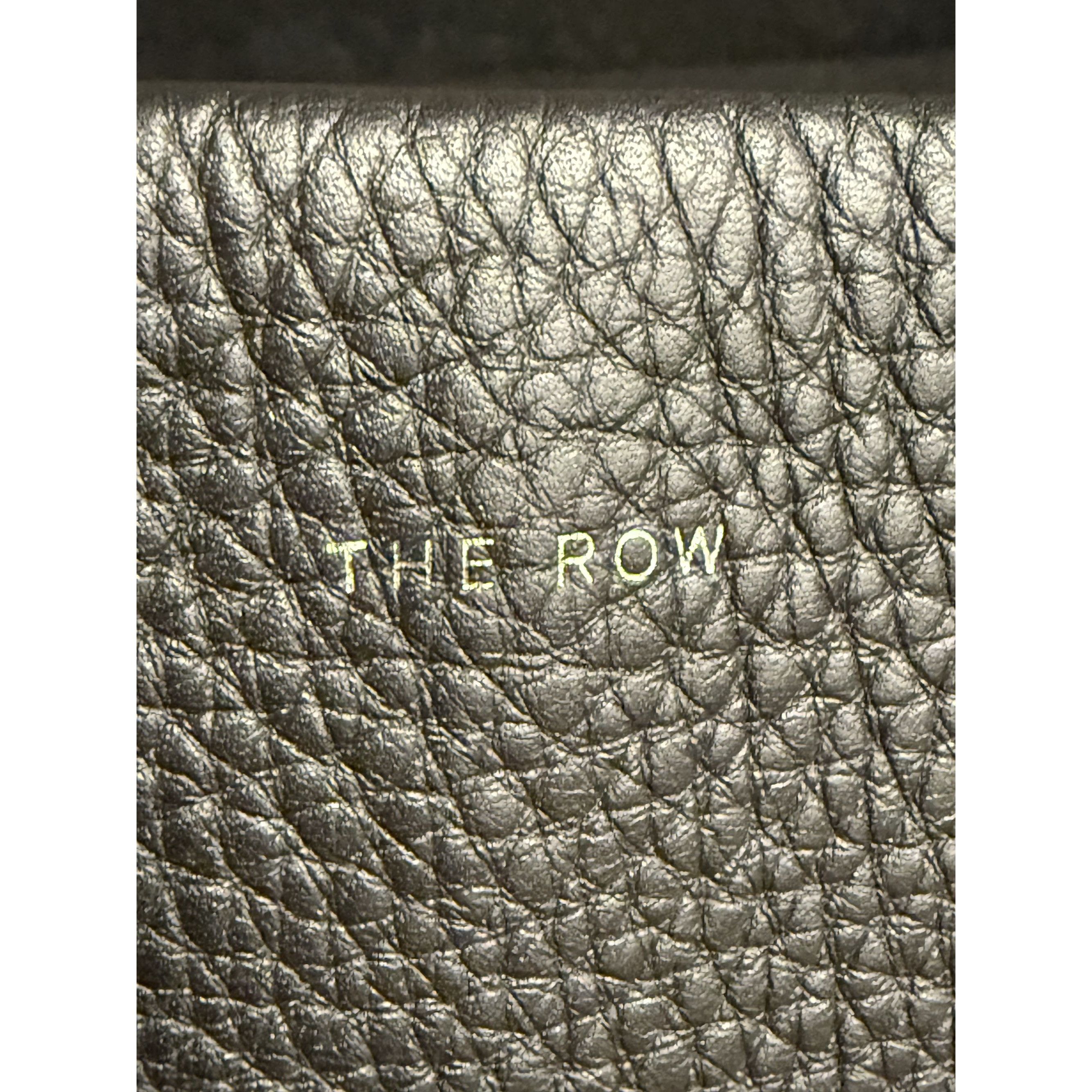The Row The Row Pebbled Leather Shoulder Bag Gray Made In Italy Size ONE SIZE - 10 Thumbnail