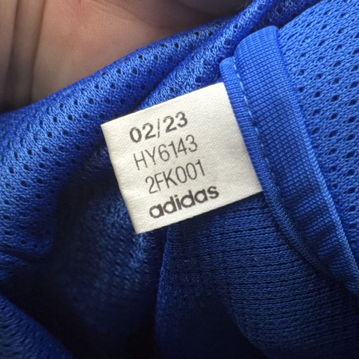 Adidas Adidas Leeds United Y2K Blue Training Hoodie Size US XS / EU 42 / 0 - 7 Thumbnail