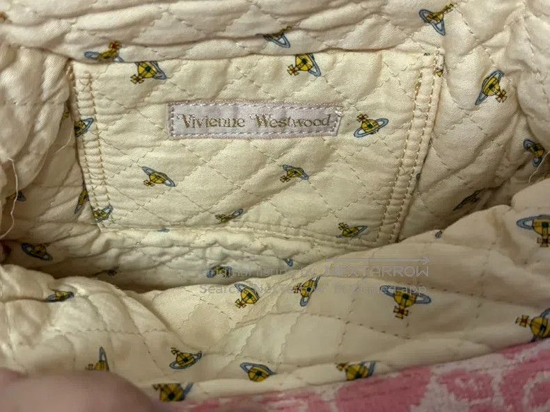 Vivienne Westwood Vivienne Westwood size os Pink terry cloth bag Size ONE SIZE - 4 Thumbnail