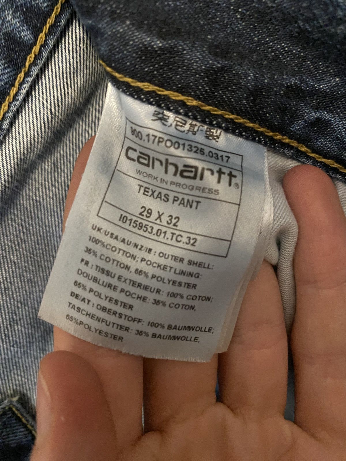 Carhartt Wip Carhartt WIP Texas Pant Size US 29 - 6 Thumbnail
