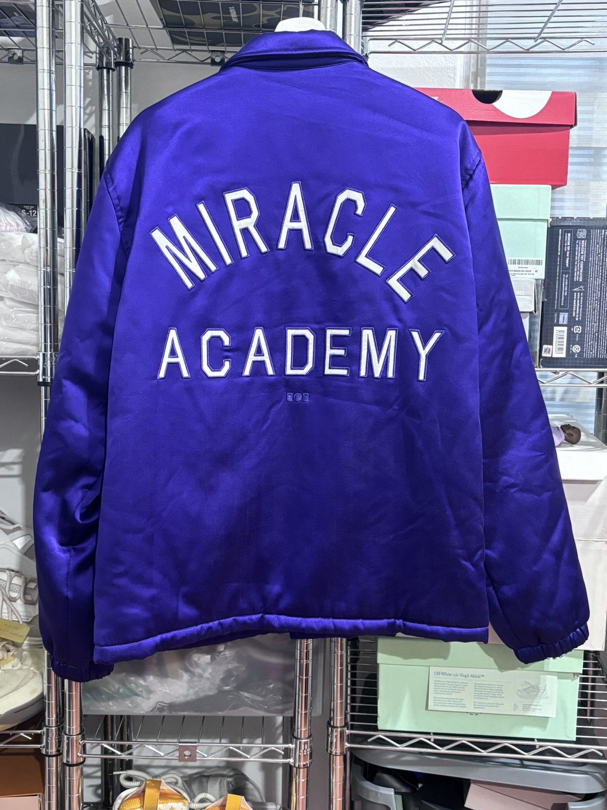Nahmias MIRACLE ACADEMY SILK COACH JACKET Size US XL / EU 56 / 4 - 5 Thumbnail
