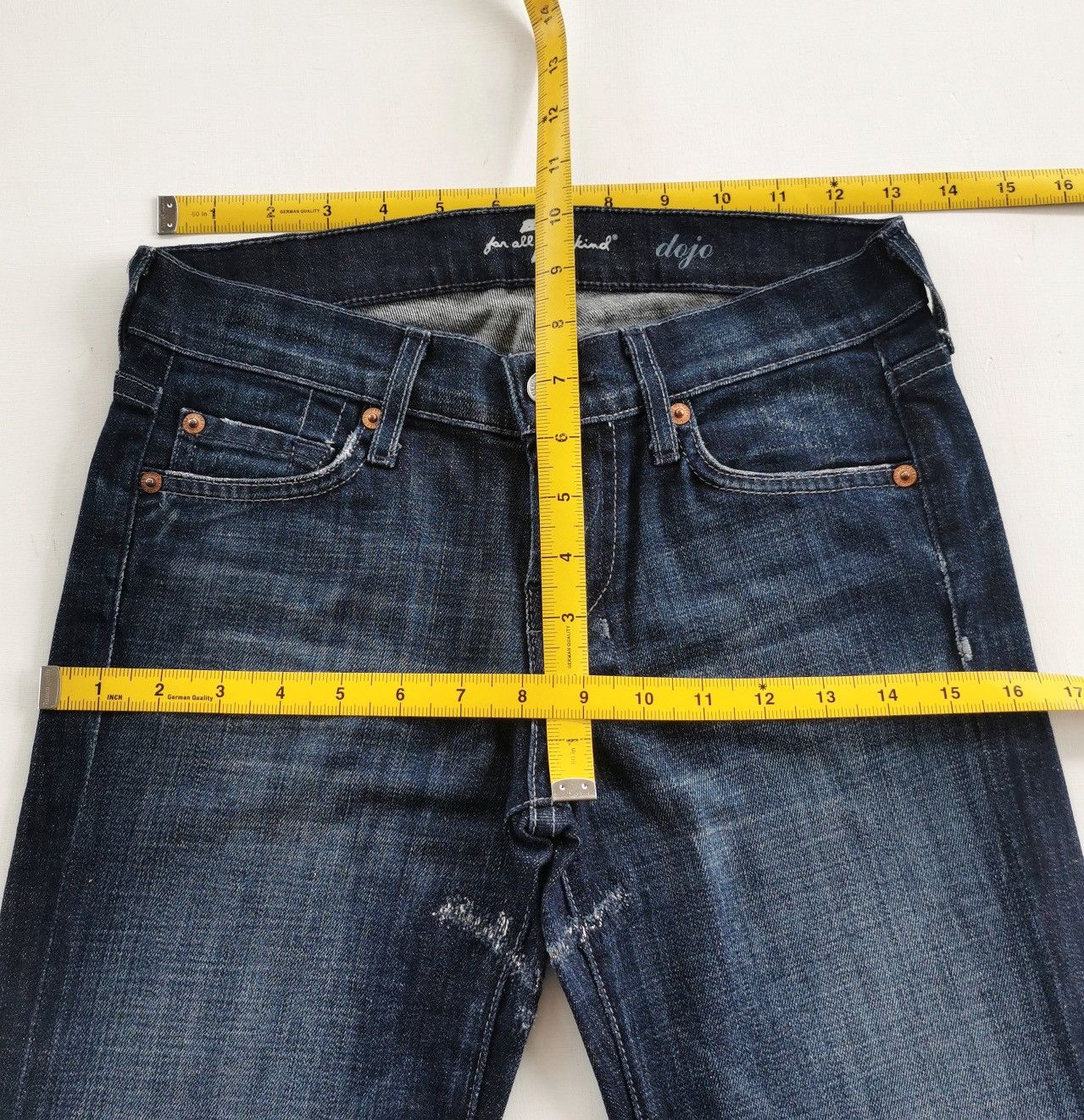 7 For All Mankind Flare Bootcut Dojo 7 For All Mankind Jeans Size 26" / US 2 / IT 38 - 13 Thumbnail