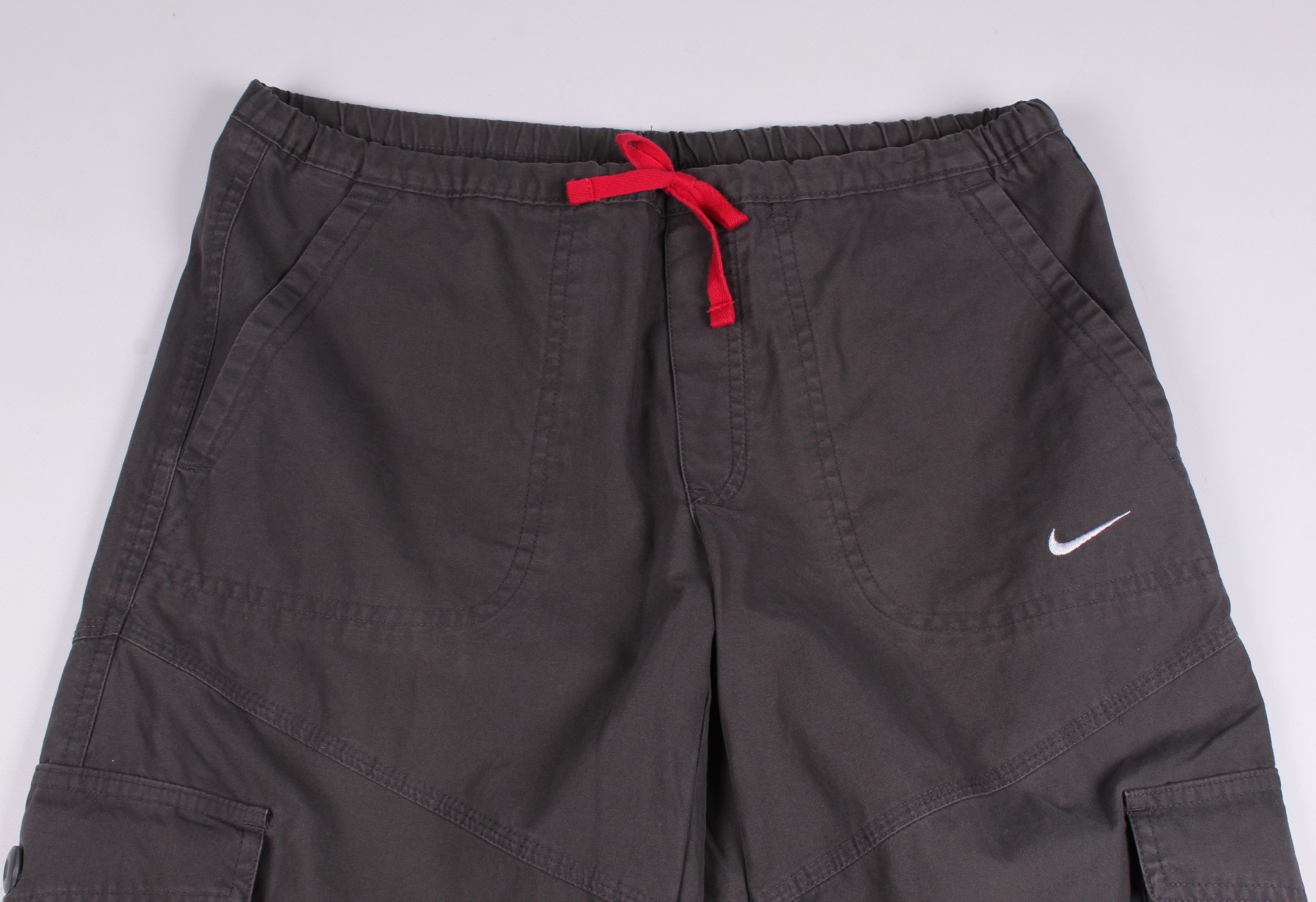 Nike × Vintage Nike Vintage Flora Print Baggy Cargo Pants Size 28" / US 6 / IT 42 - 2 Thumbnail