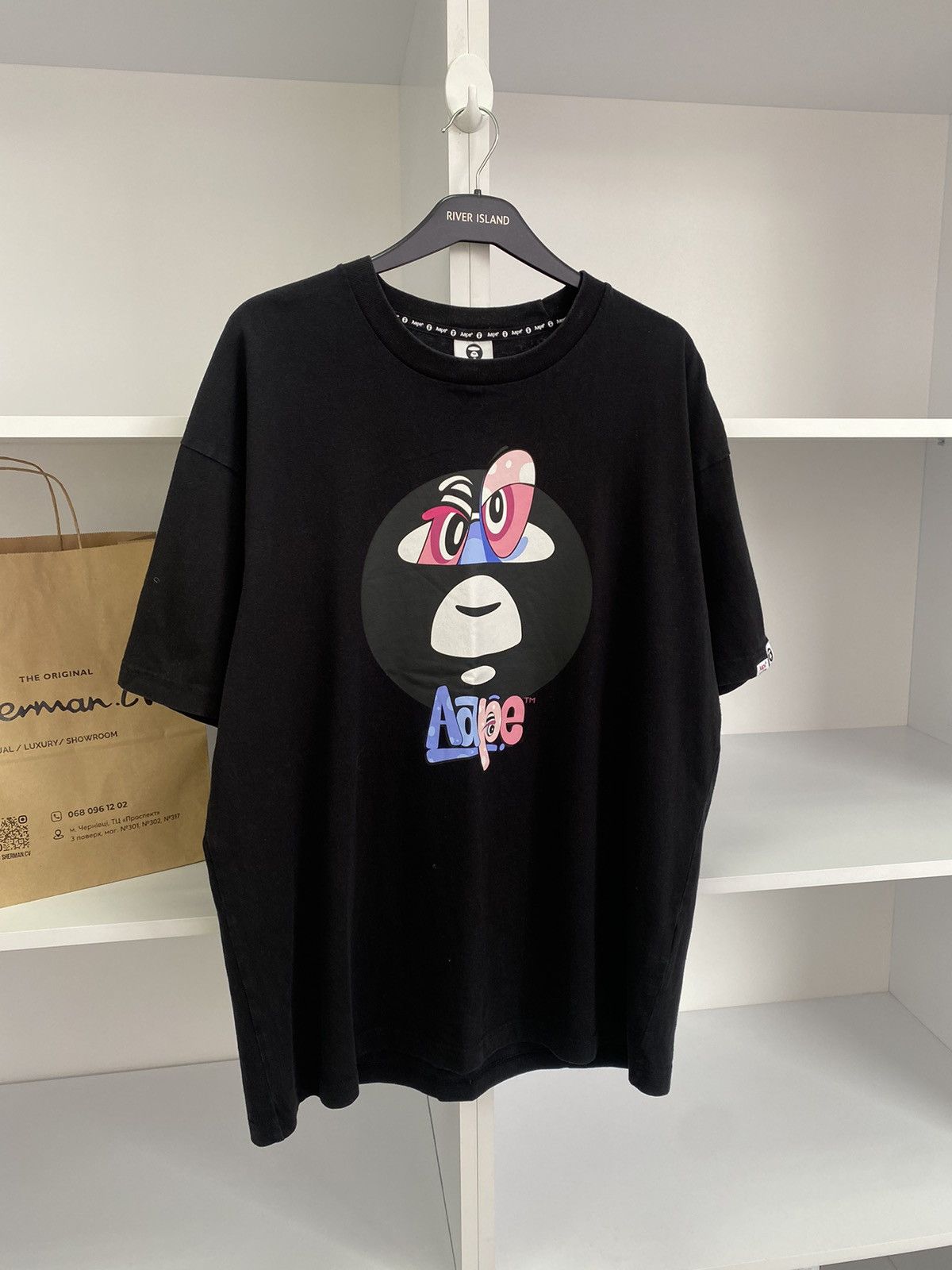 Aape AAPE by A Bathing Ape Eric Inkala Edition T-Shirt Size US XL / EU 56 / 4 - 4 Thumbnail