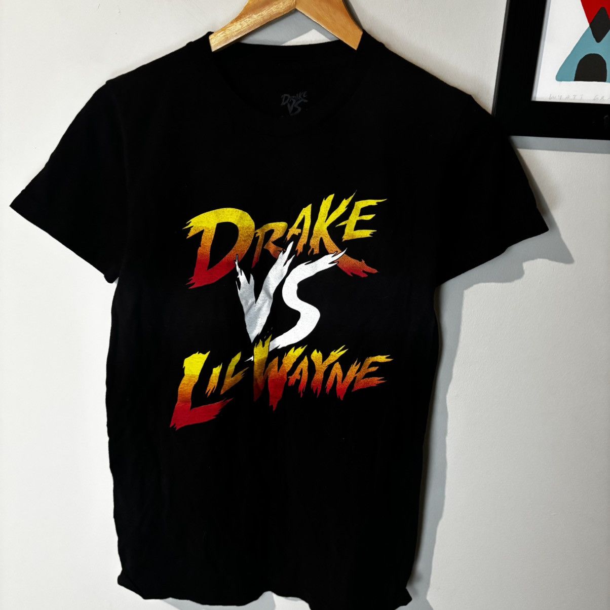 Band Tees 2014 Drake Vs. Lil Wayne Tour Official Merch Double Sided Size US S / EU 44-46 / 1 - 1 Thumbnail