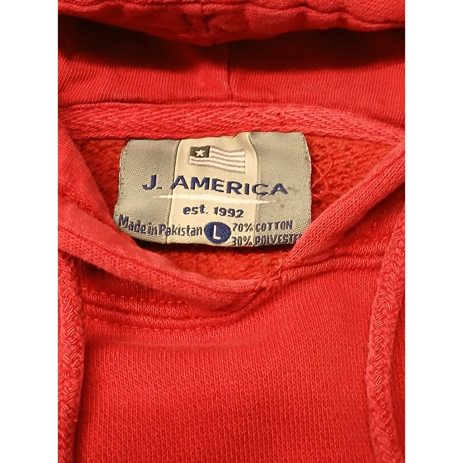 J. America J. America (Large) Red Texas Tech University Pullover Hoodie Size US L / EU 52-54 / 3 - 7 Thumbnail