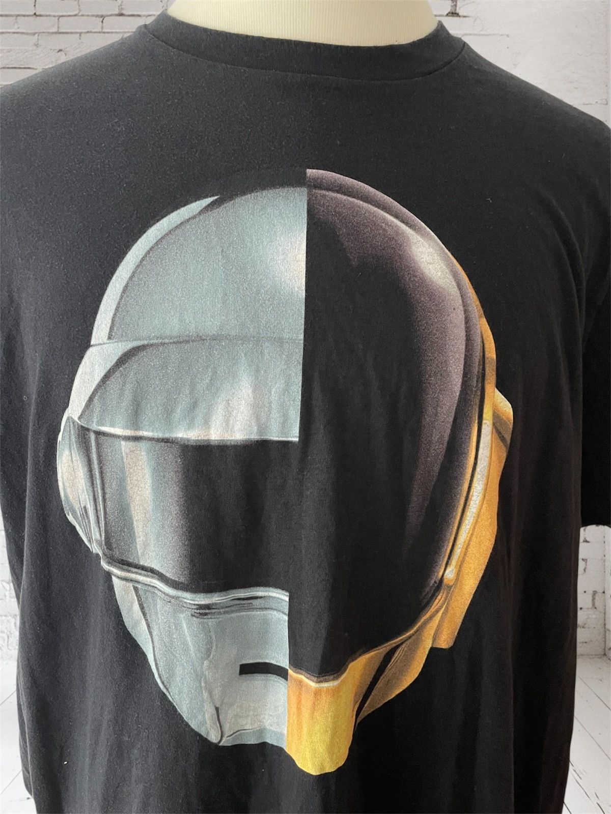 Band Tees Daft Punk Random Access Memories Split Helmet T-Shirt Size US XXL / EU 58 / 5 - 2 Thumbnail