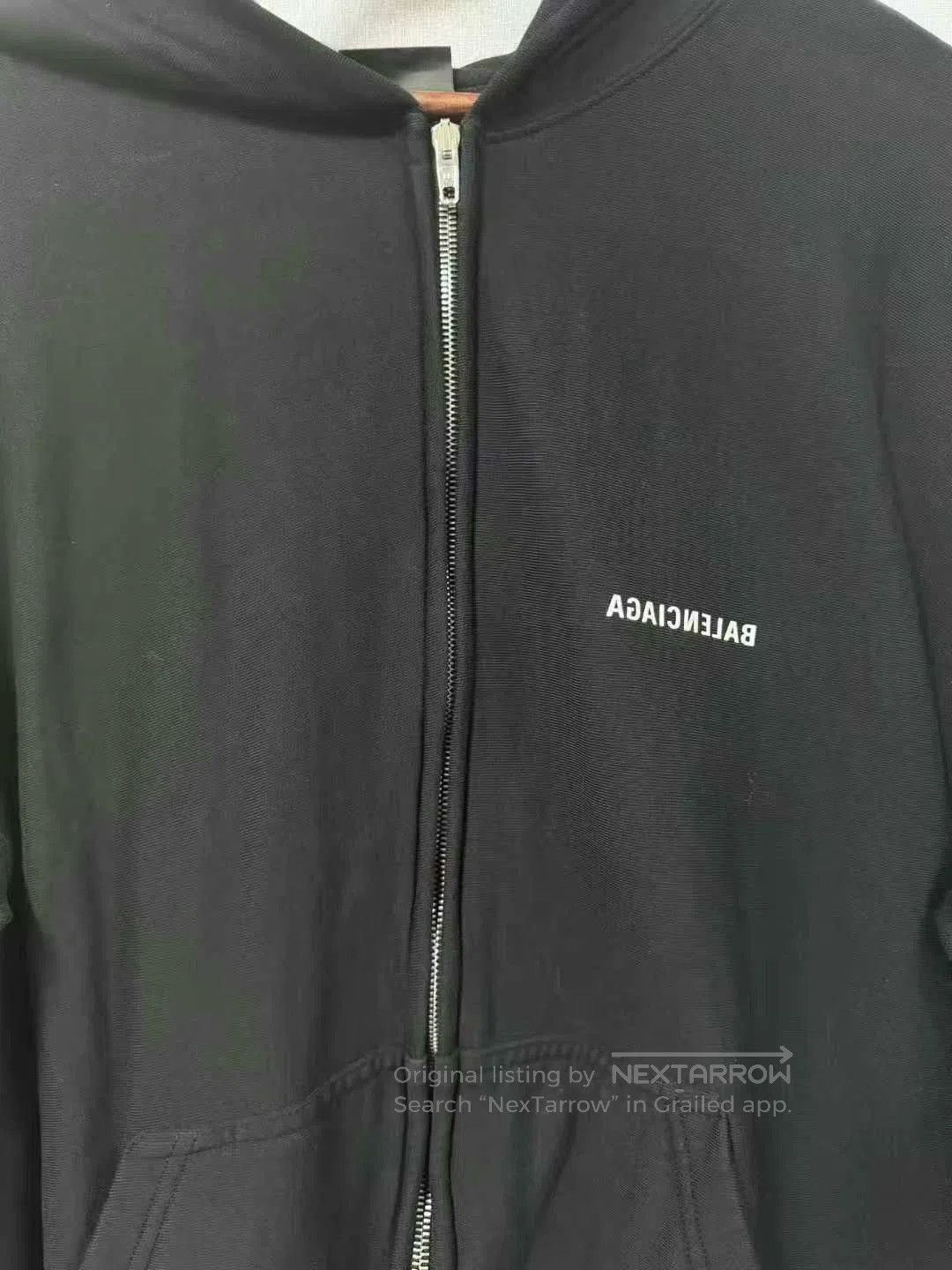 Balenciaga balenciaga logo zip-up jacket in black. Size US S / EU 44-46 / 1 - 3 Thumbnail