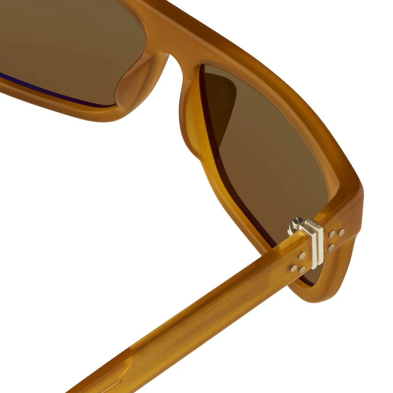 Ann Demeulemeester Ann Demeulemeester Sunglasses Honey Orange and Green Size ONE SIZE - 14 Thumbnail