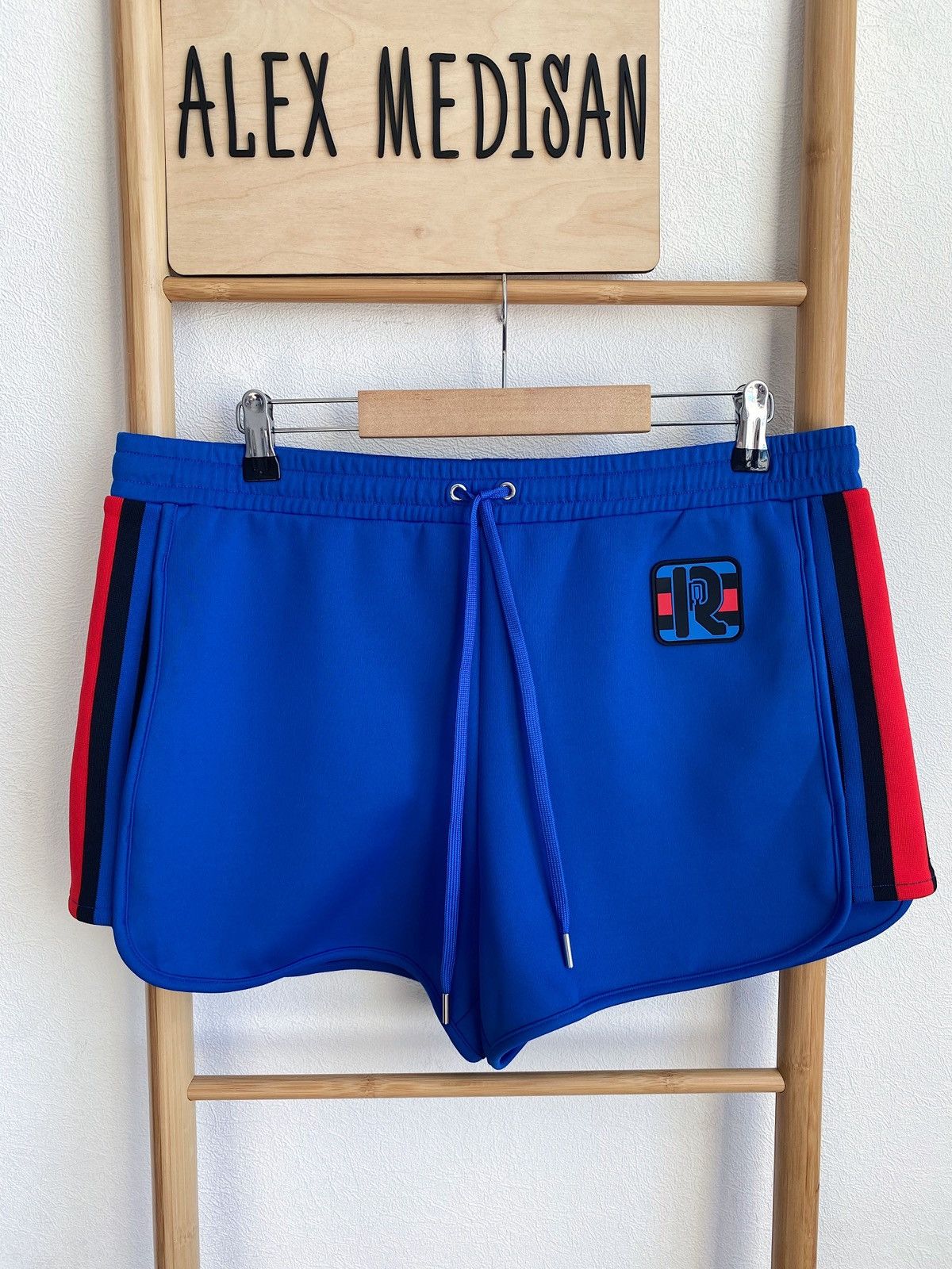 H&M New Rabanne x H&M Unisex Appliqued Track Shorts Size US 34 / EU 50 - 1 Thumbnail