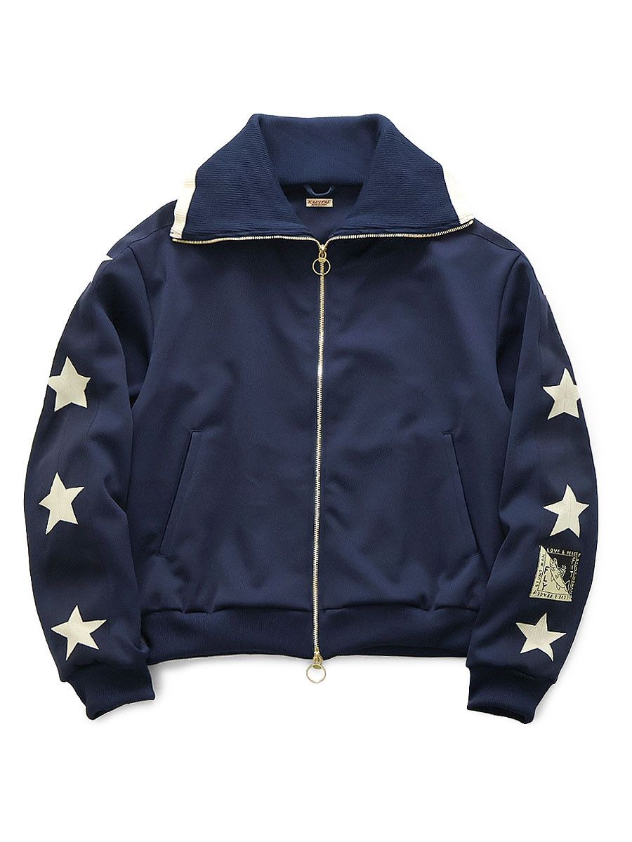Kapital Kapital Smooth Jersey star Track Jacket Size US L / EU 52-54 / 3 - 1 Thumbnail